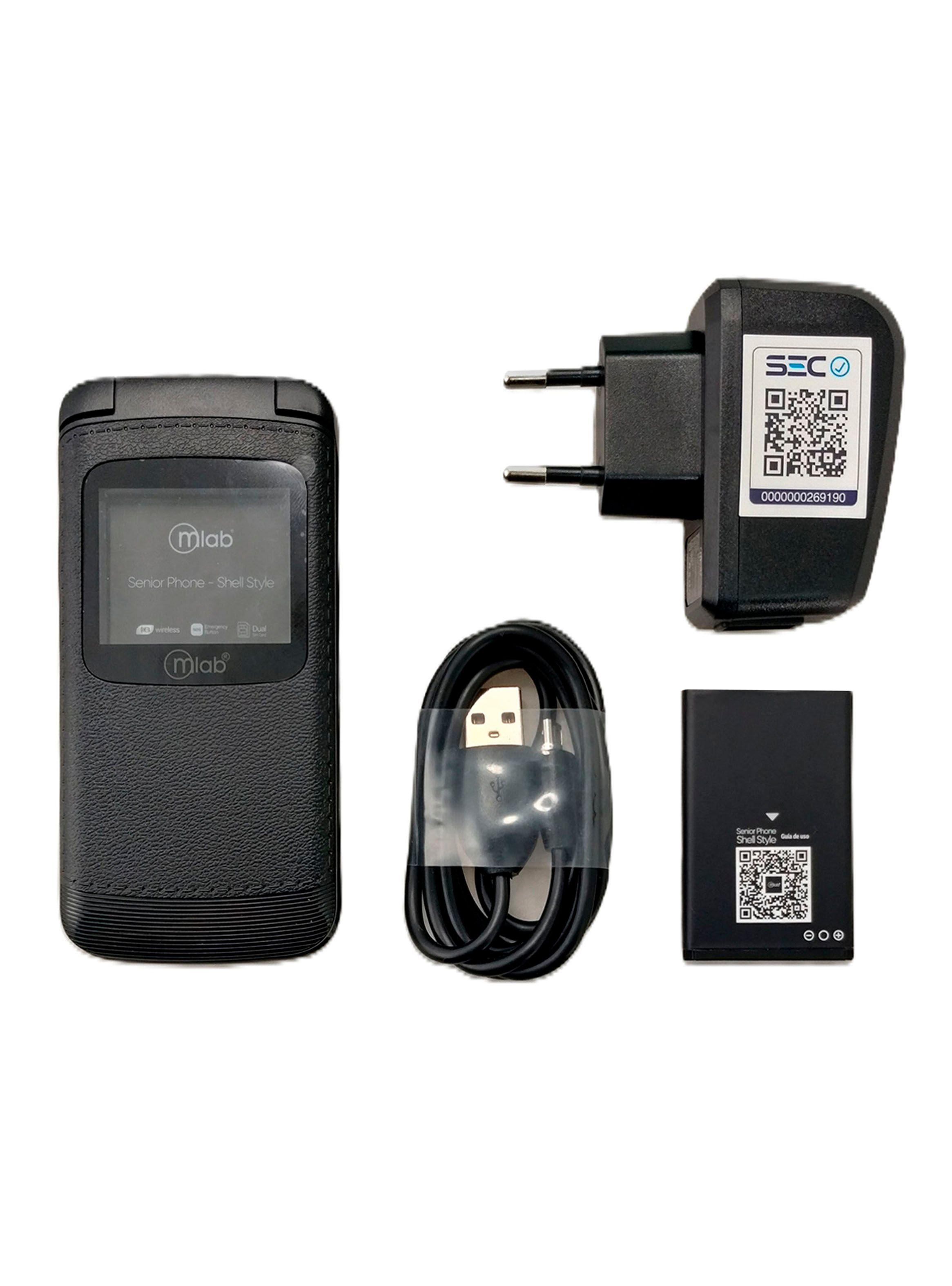 Telefono Celular Adulto Mayor 4G Senior 1.7" Almeja Dual Sim-4