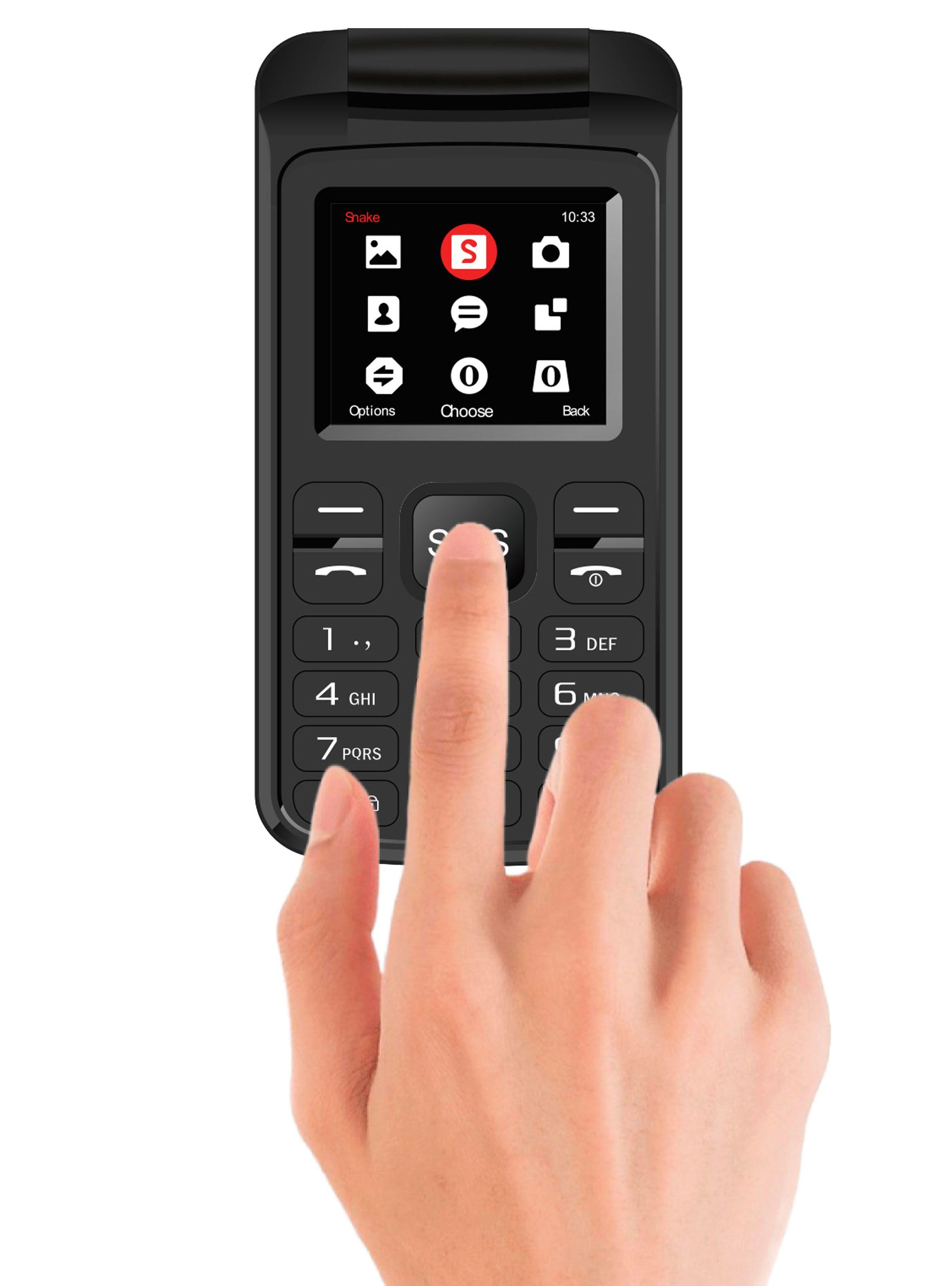 Telefono Celular Adulto Mayor 4G Senior 1.7" Almeja Dual Sim-2