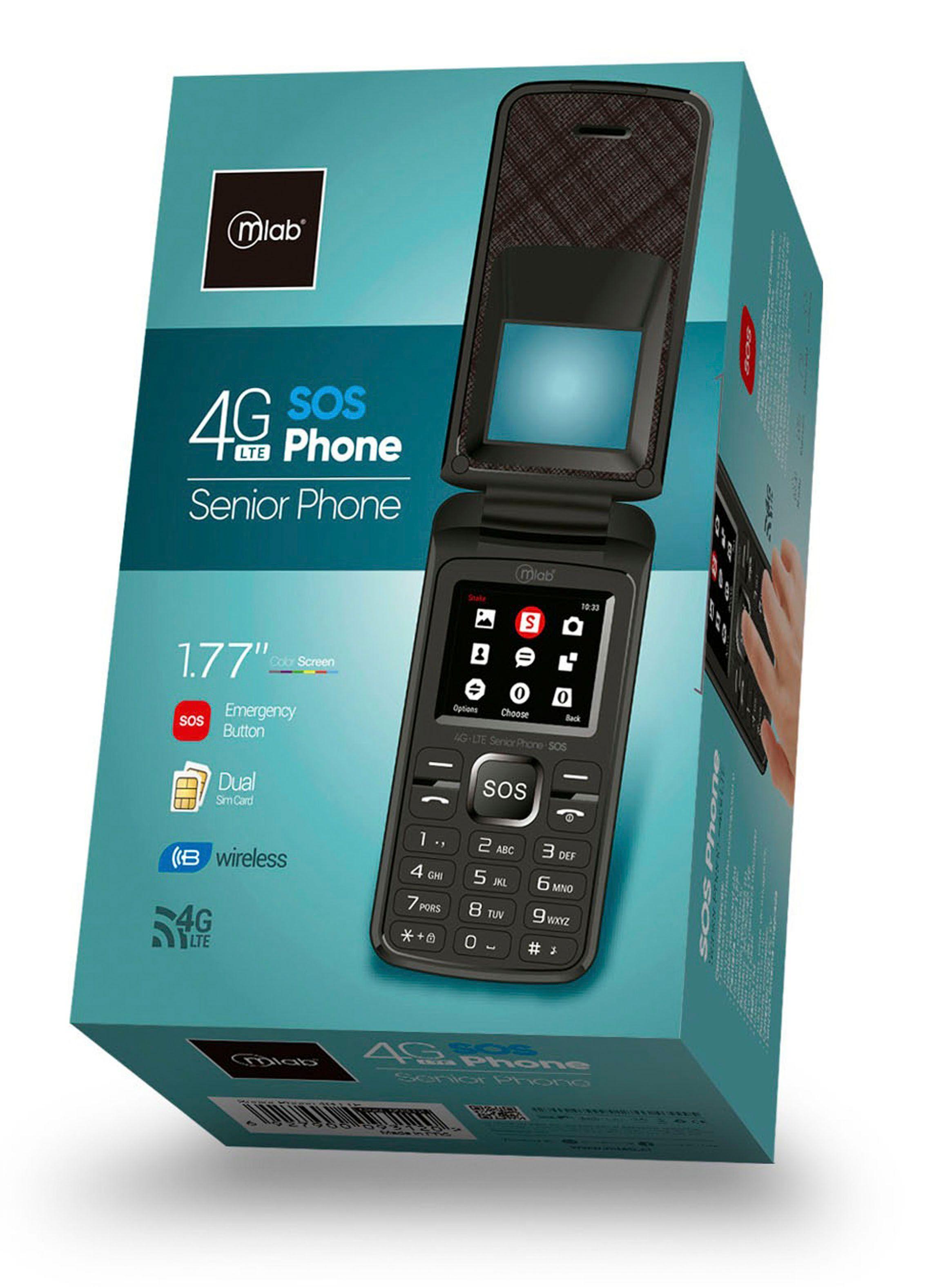 Telefono Celular Adulto Mayor 4G Senior 1.7" Almeja Dual Sim-5