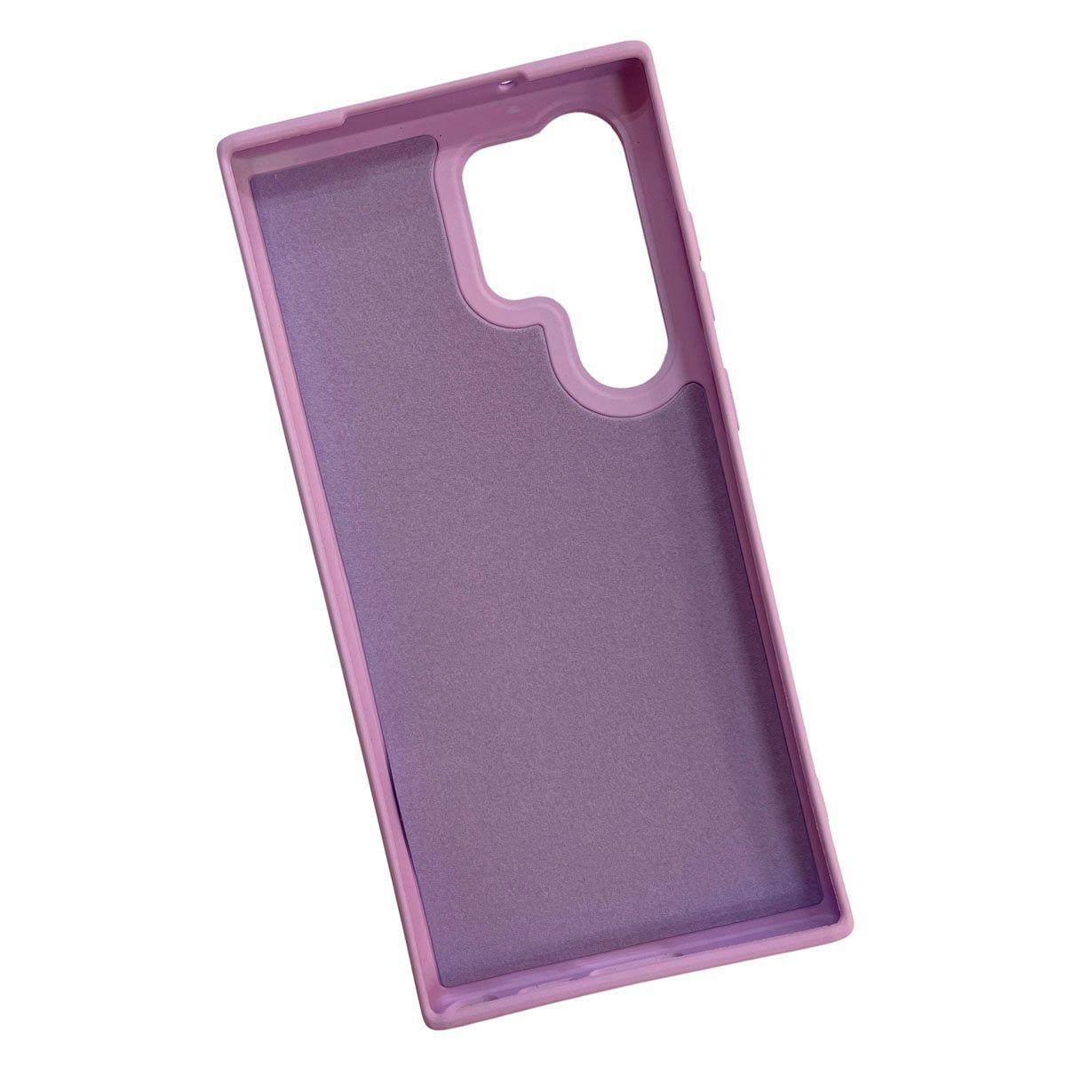Carcasa Para Samsung S23 Ultra Goma Lila-1