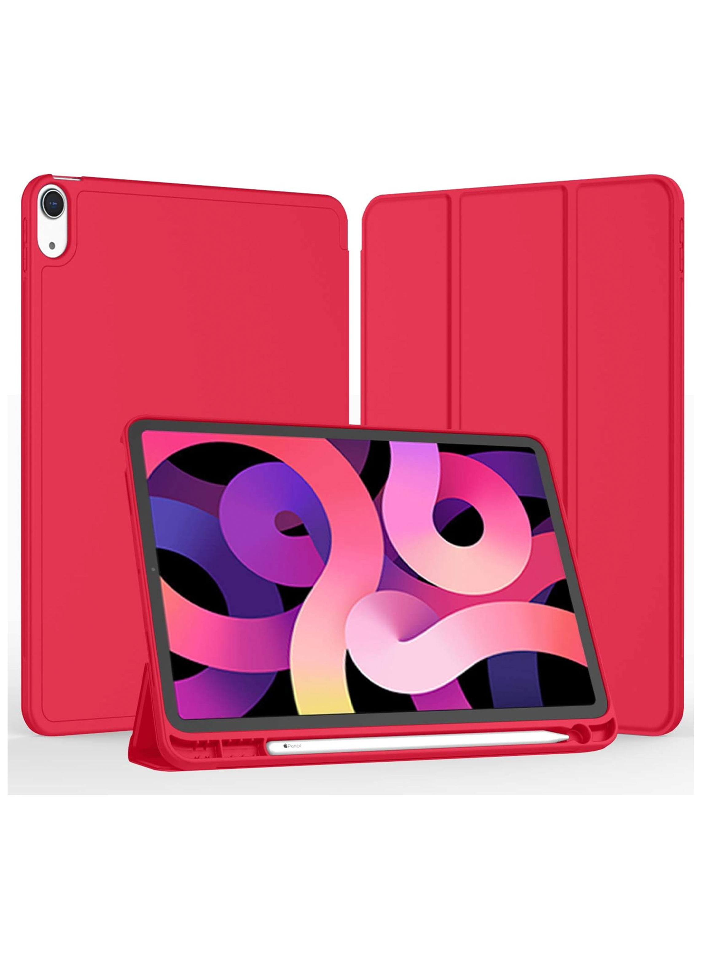 Carcasa Funda Smart Cover iPad Air 10.9 4ta 5ta Con Ranura-0