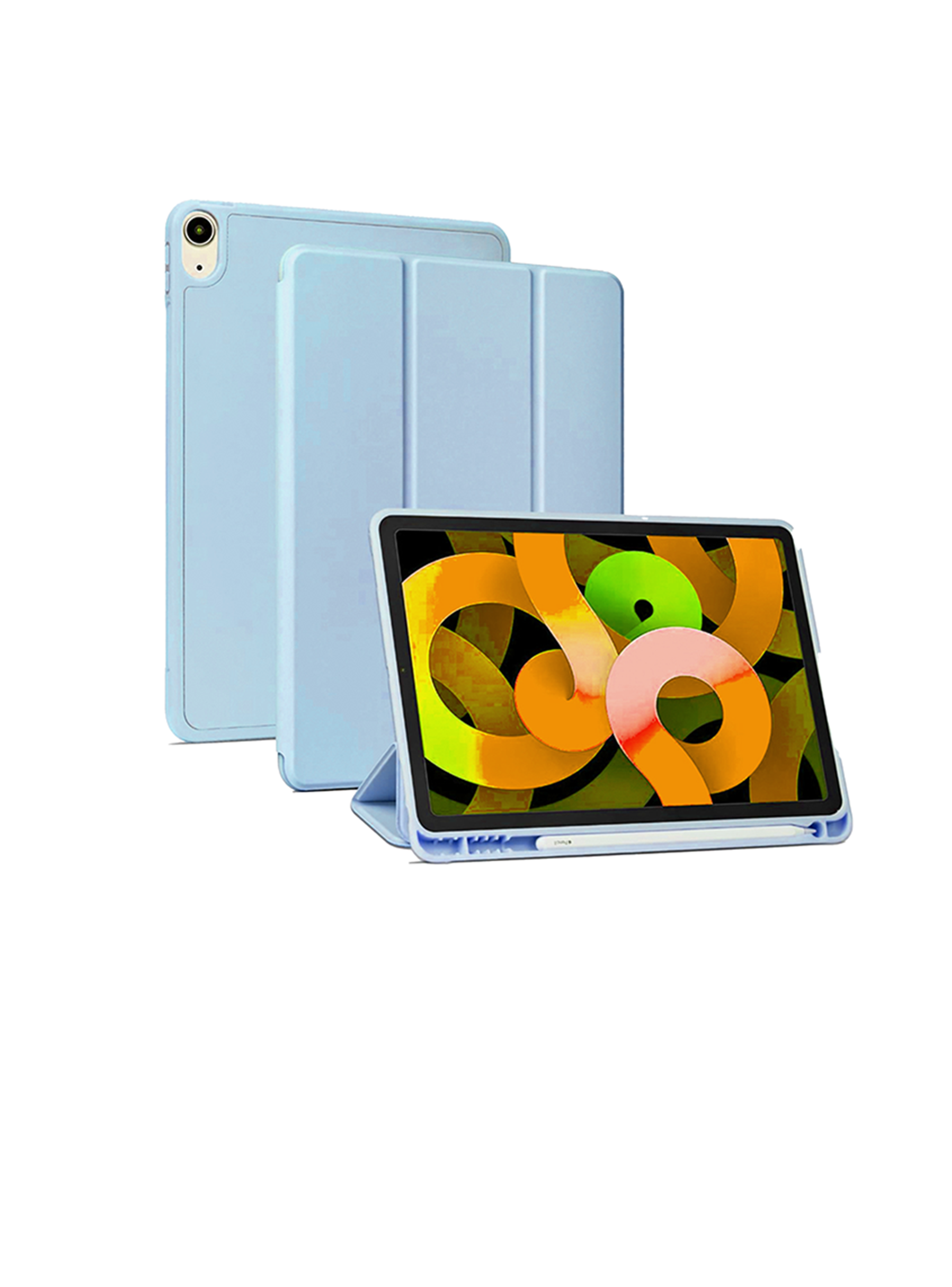 Carcasa Funda Smart Cover iPad Air 10.9 4ta 5ta Con Ranura-0