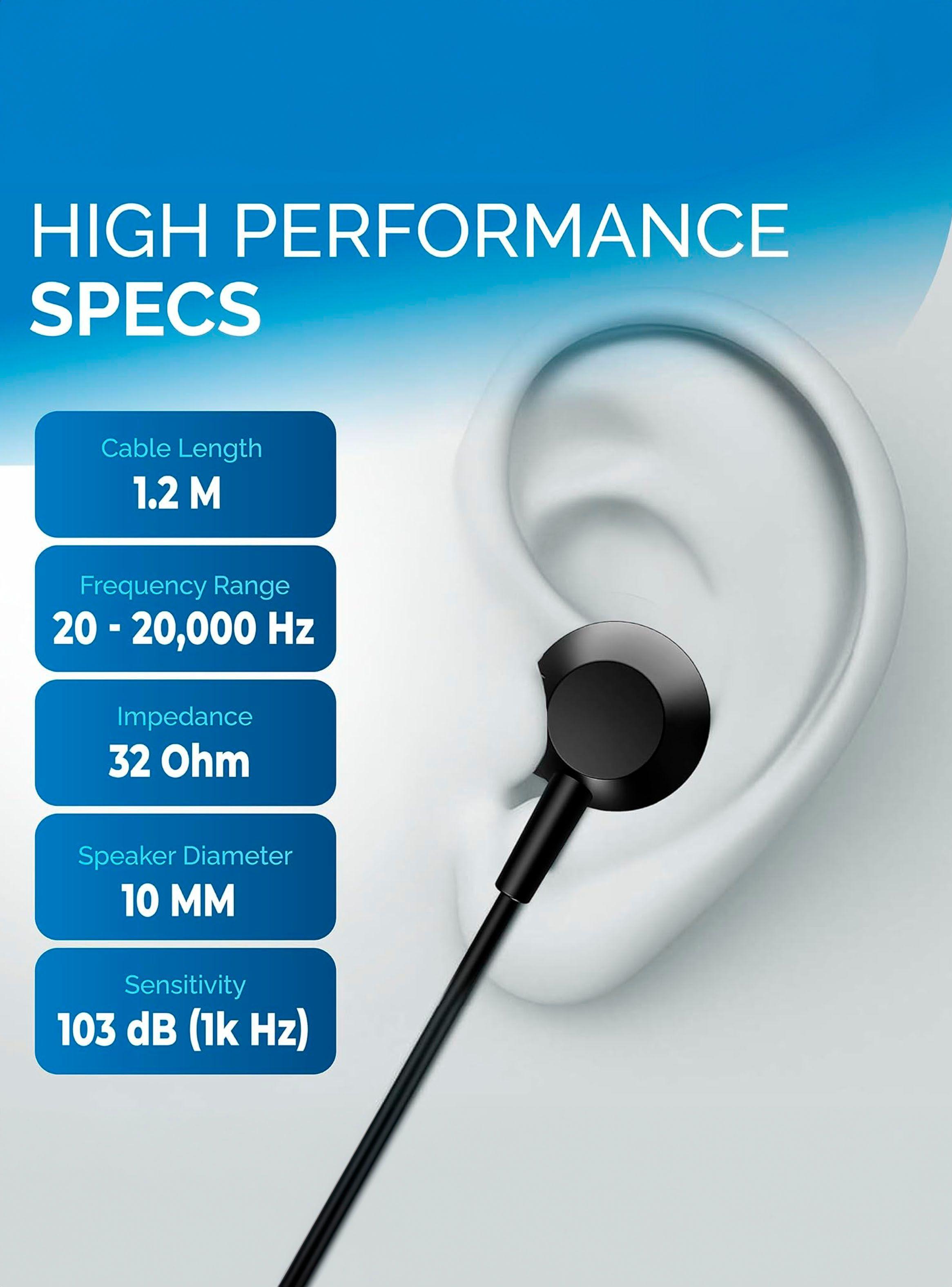 Audífonos Alambricos Philips Conector USB-C TAE5008BK Negro-3