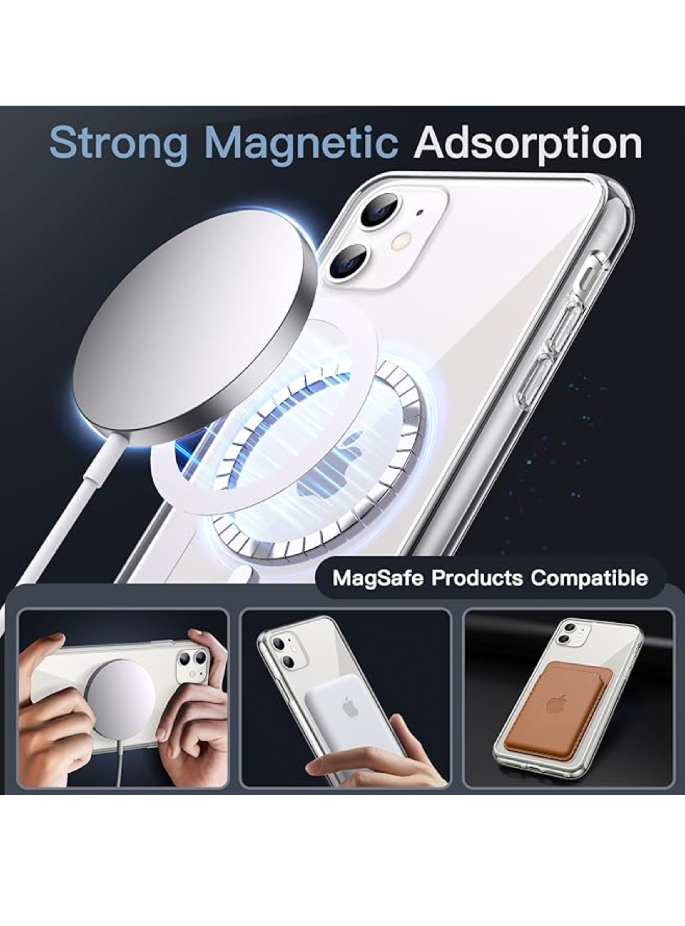 Carcasa Magnetica Anti golpes Para iPhone 11 Magsafe-2