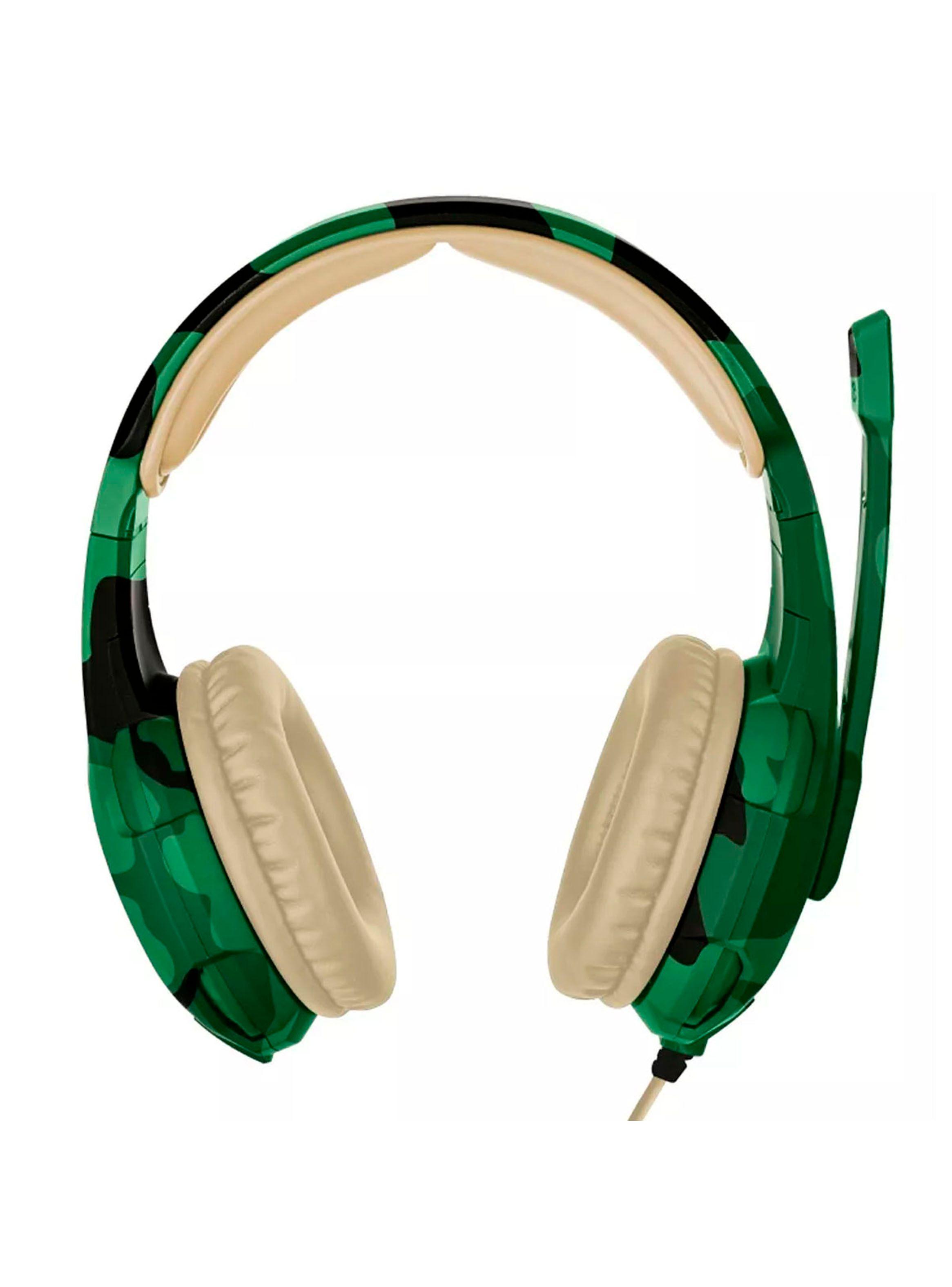 Audifono Gamer Con Microfono Trust Radiu Jungle Camo GXT310C-2