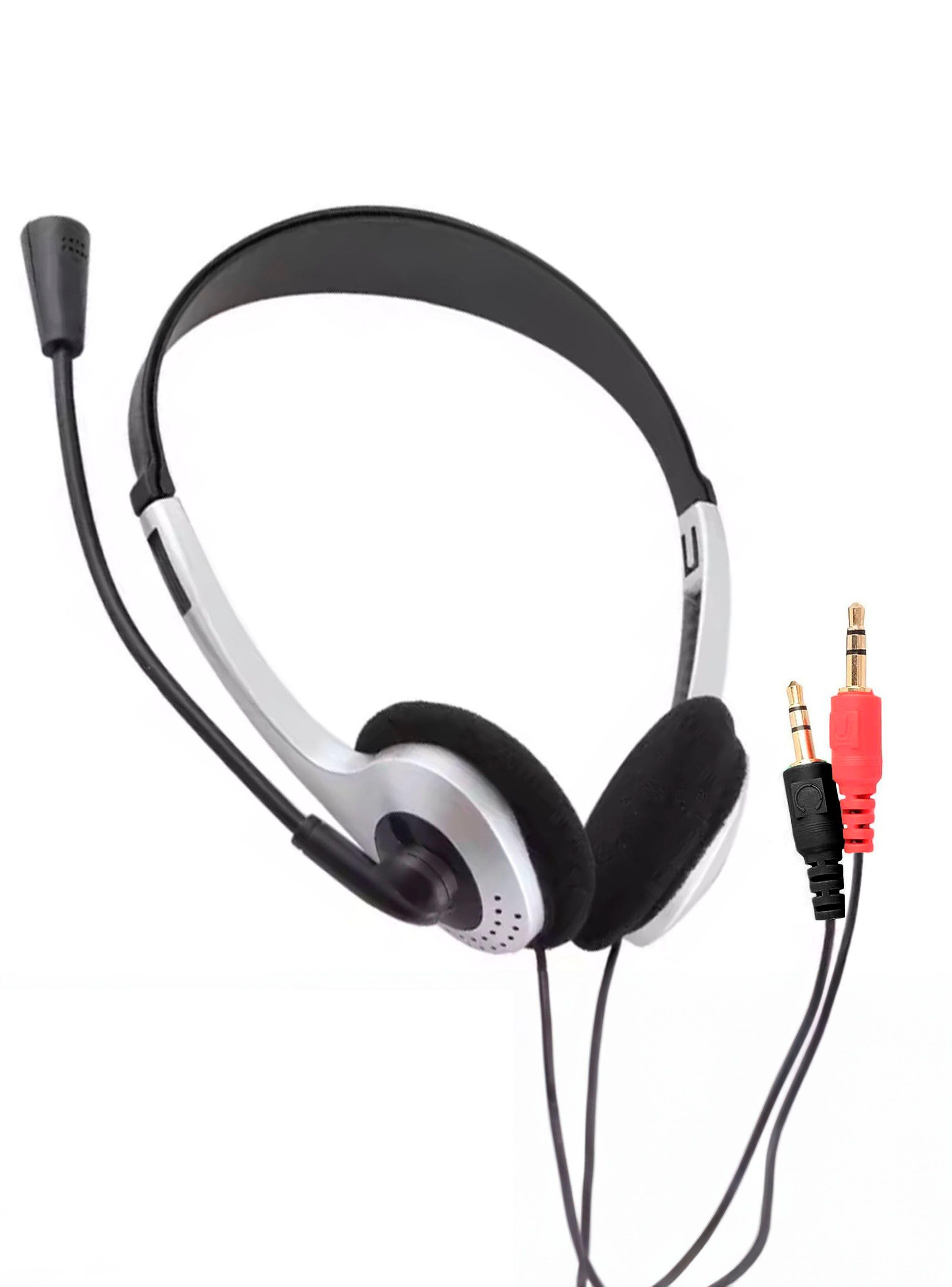 Audifonos Con Microfono Cableados Conector 3.5mm Multimedia-0