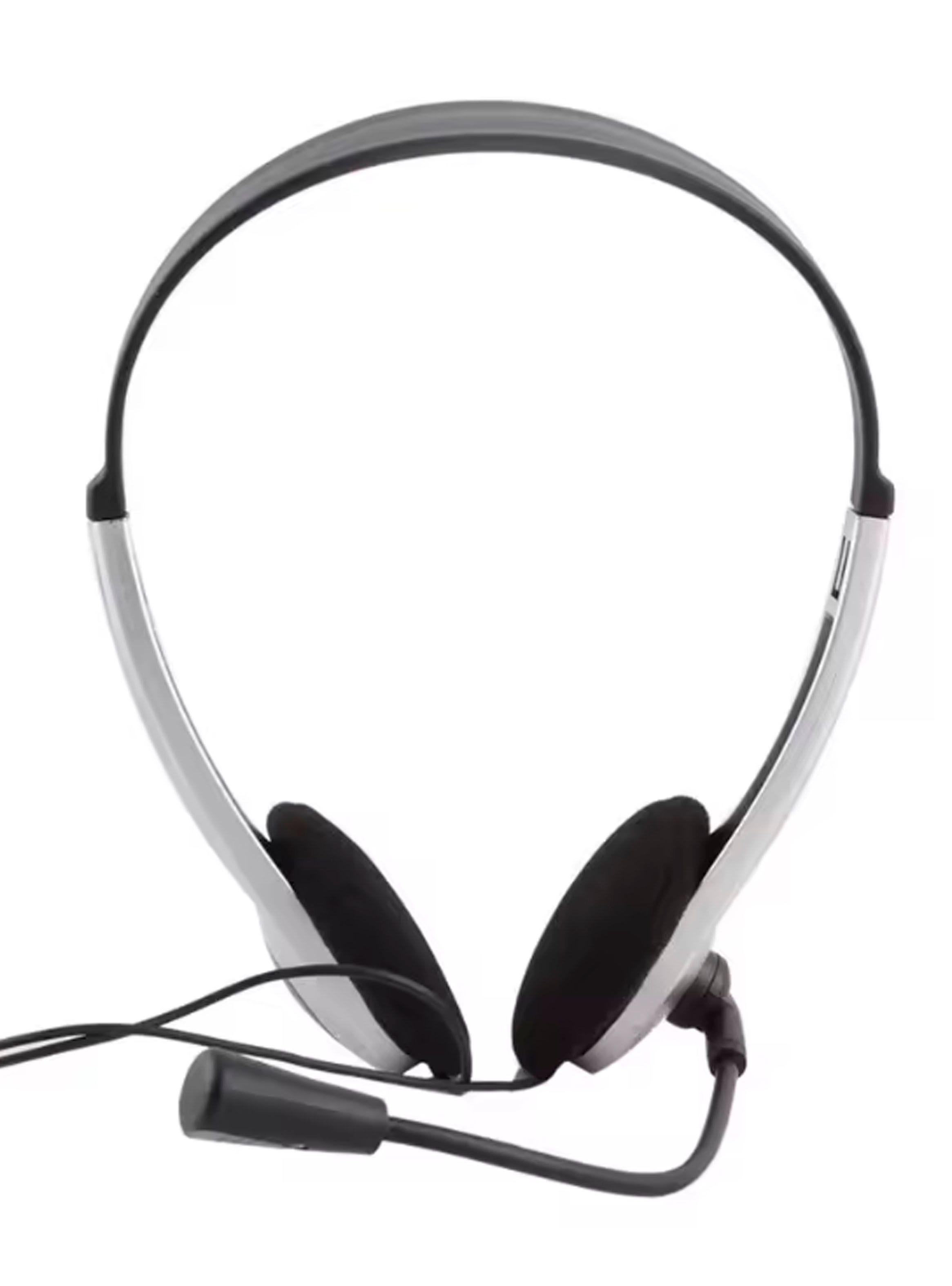 Audifonos Con Microfono Cableados Conector 3.5mm Multimedia-1