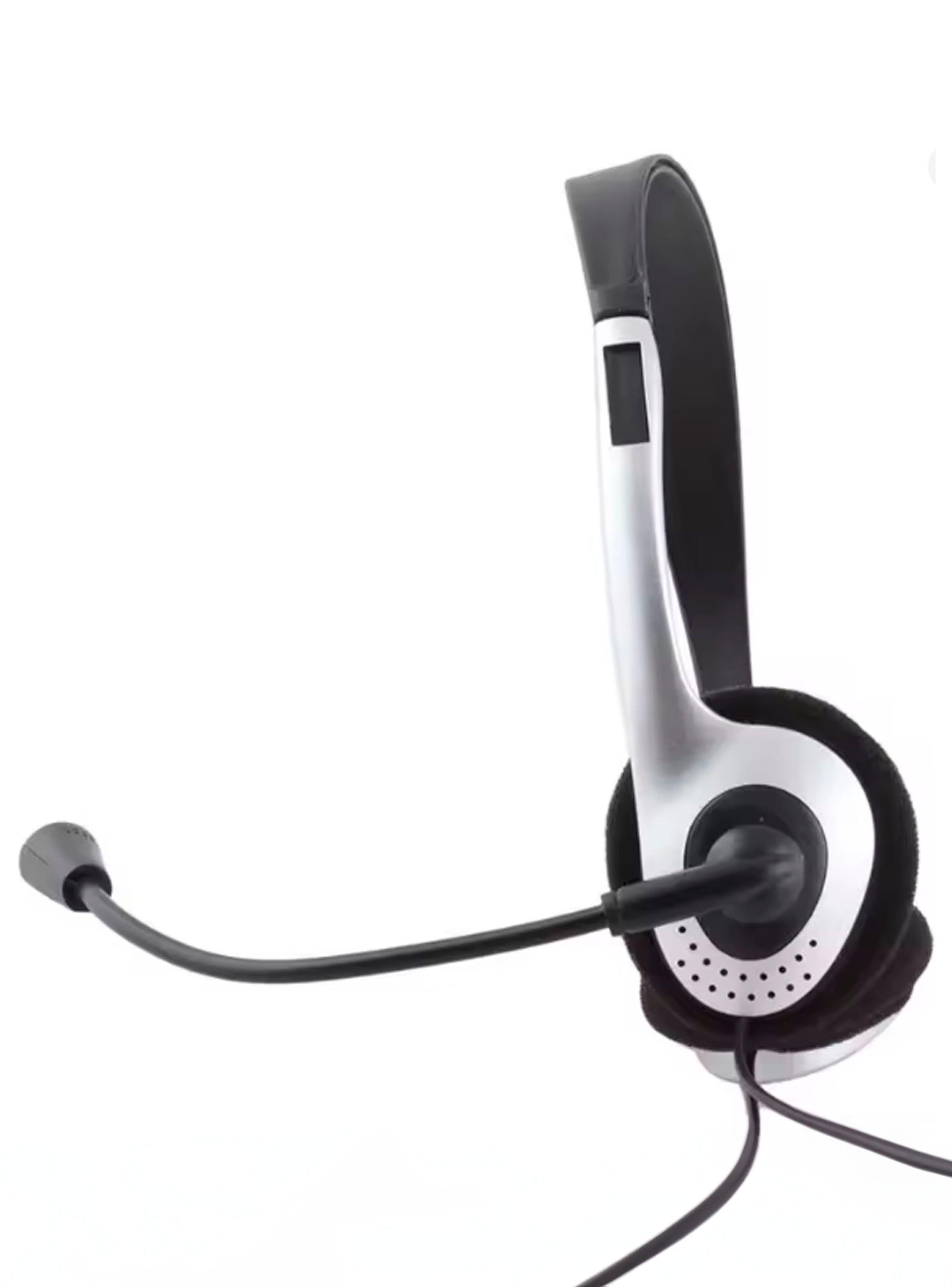 Audifonos Con Microfono Cableados Conector 3.5mm Multimedia-3