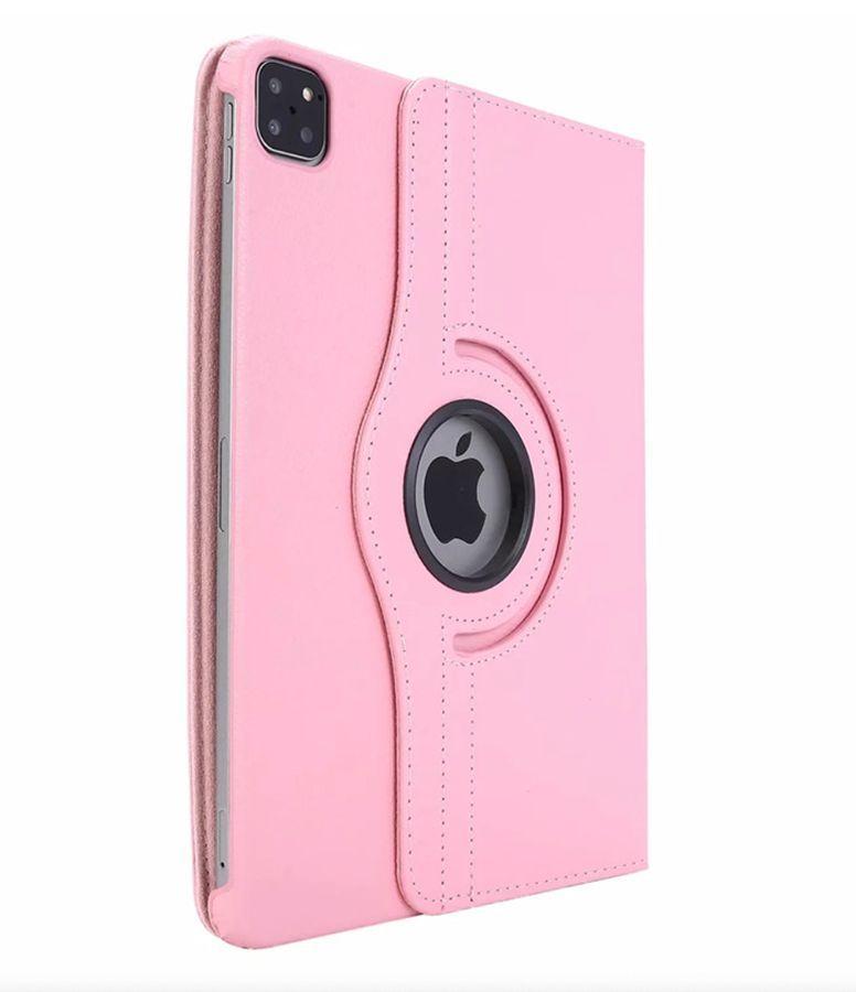 Carcasa Giratoria Para iPad 12.9 Pro 4/5/6 Generacion Rosado-0