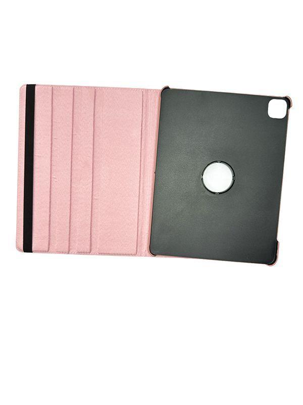 Carcasa Giratoria Para iPad 12.9 Pro 4/5/6 Generacion Rosado-3