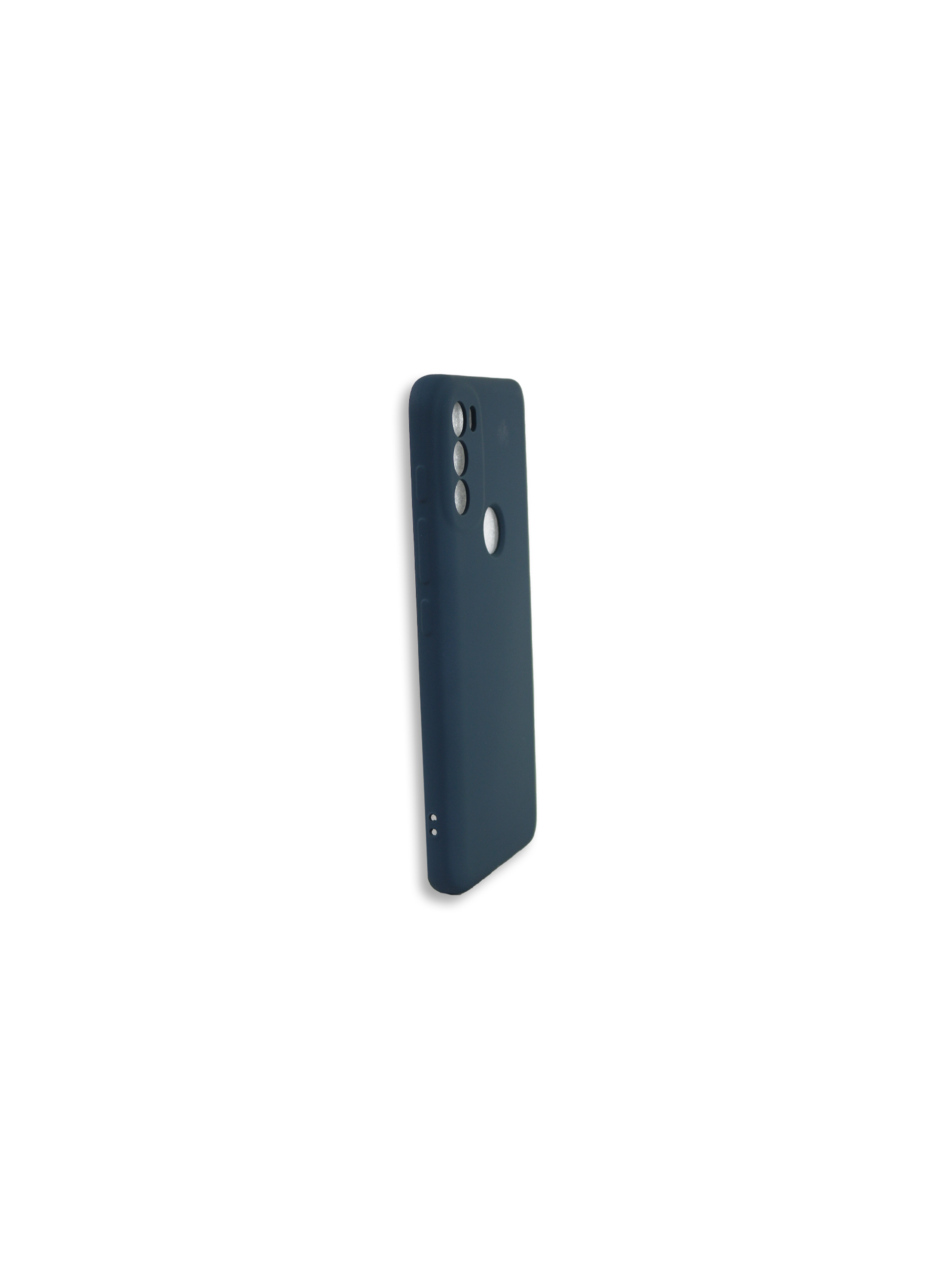 Carcasa Funda Para Motorola G31 Goma Azul Oscuro-2