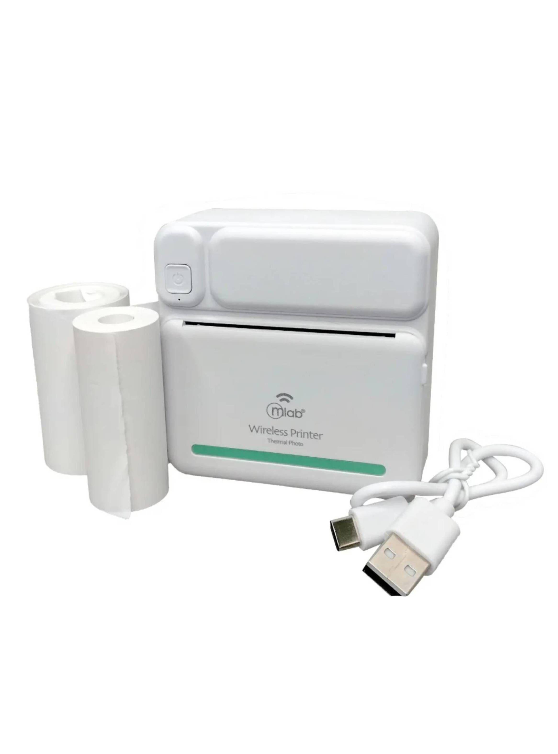 Mini Printer Impresora Térmica Recargable Portátil-2