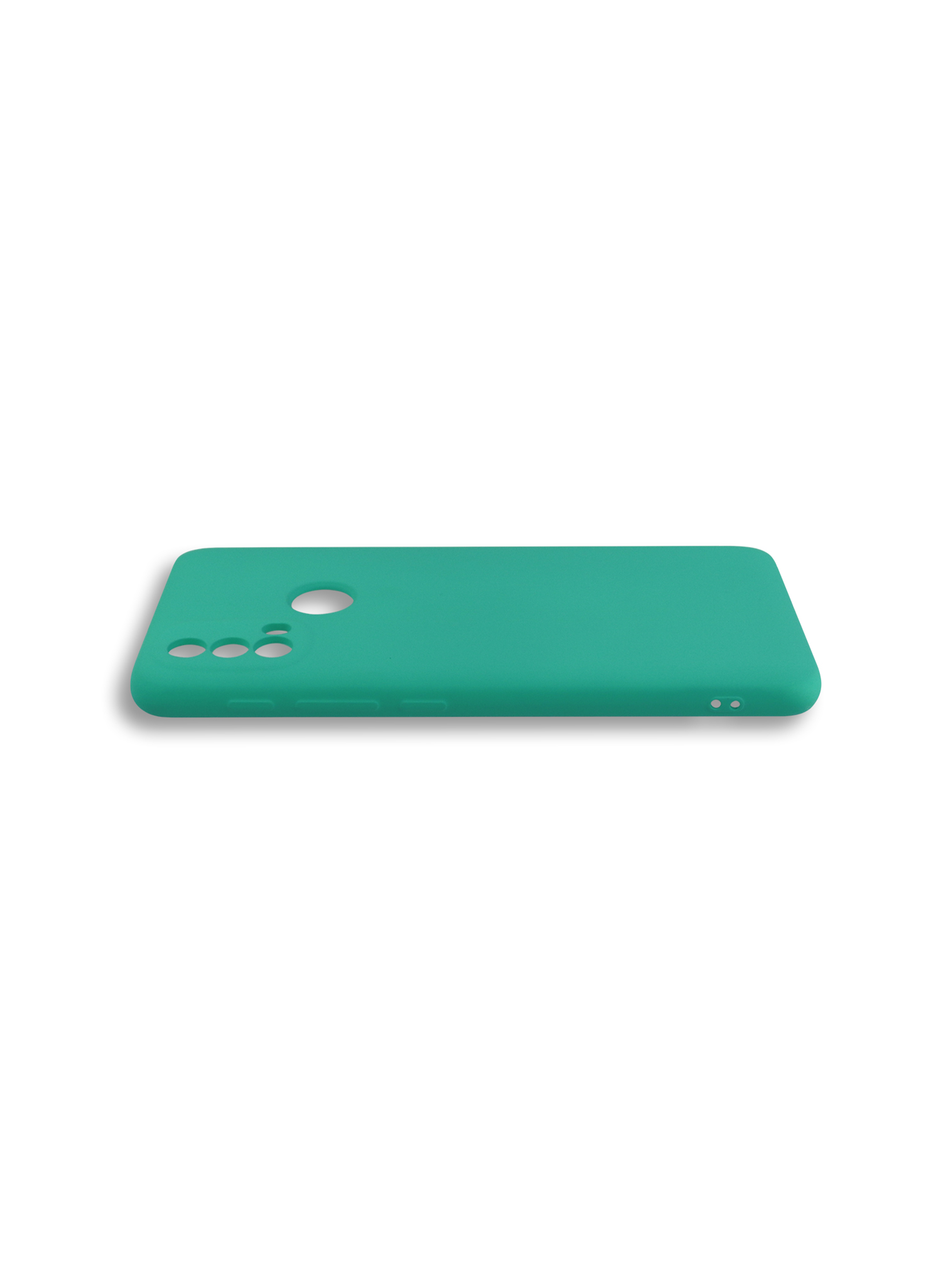 Carcasa Para Motorola E30 / E40 Goma Turquesa-2