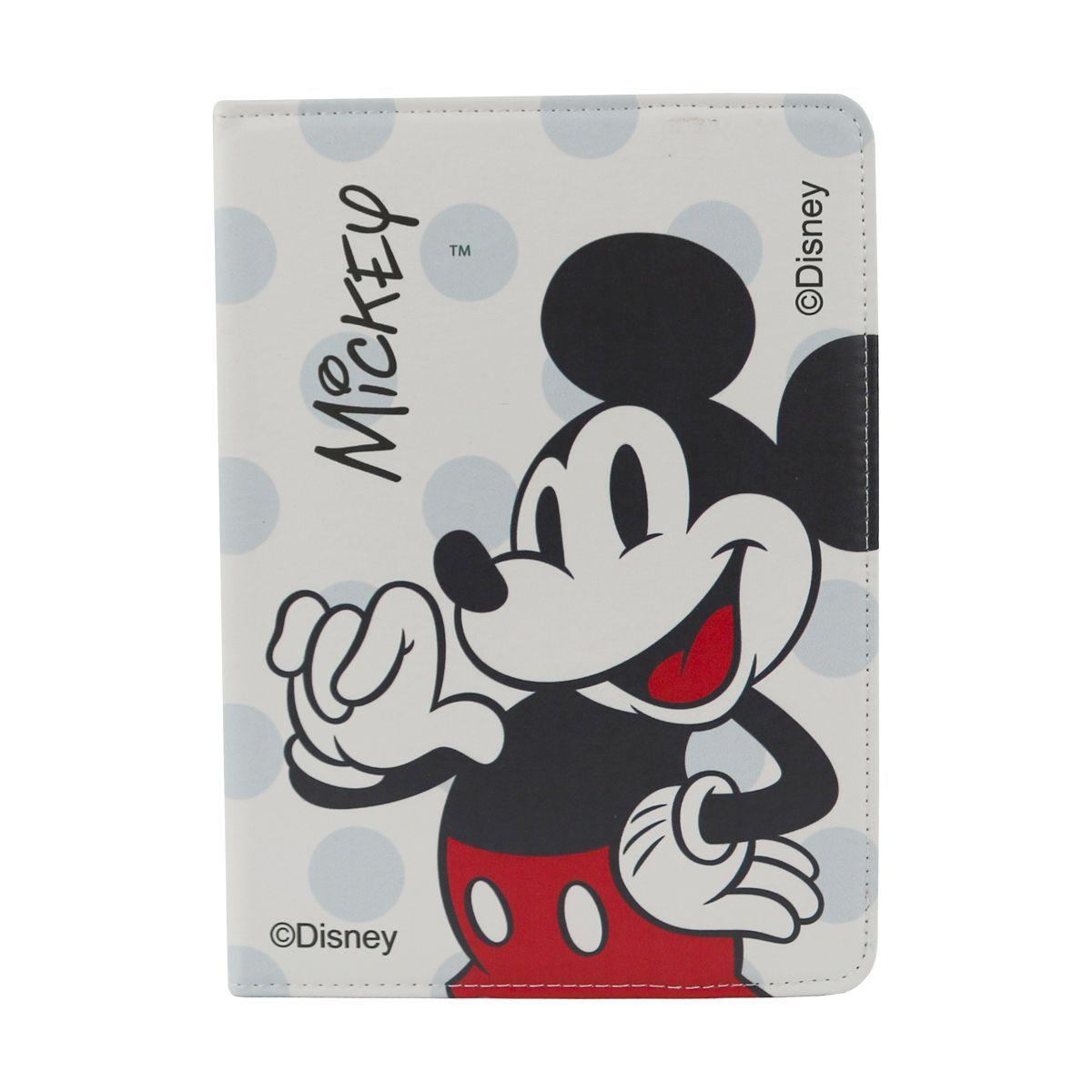 Estuche Funda Universal Para Tablet 9 10 Pulgadas Mickey Blanco-0