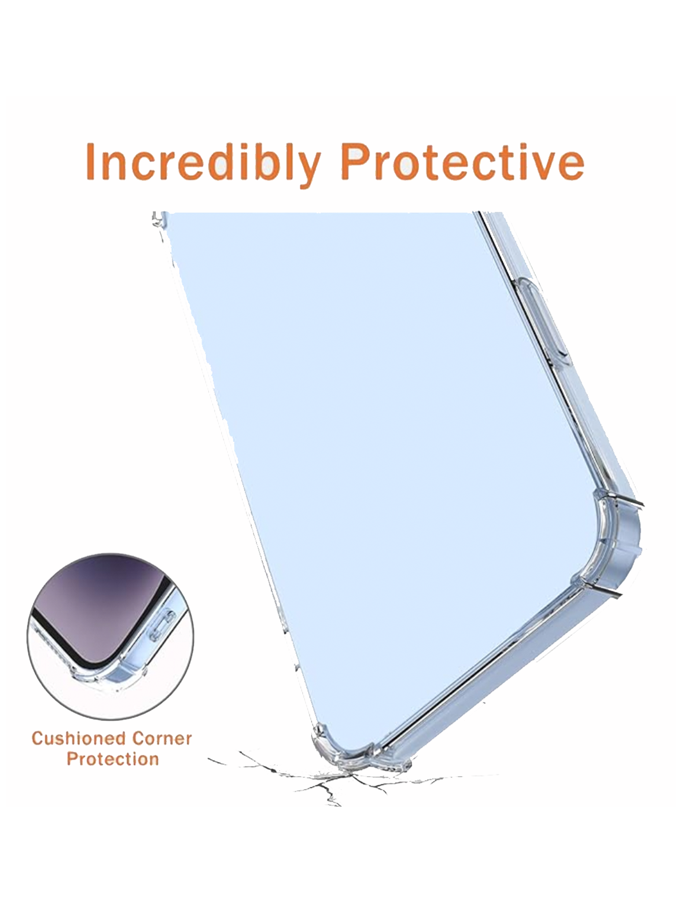 Carcasa Anti Golpes Transparente Para Samsung A07 Reforzado-2