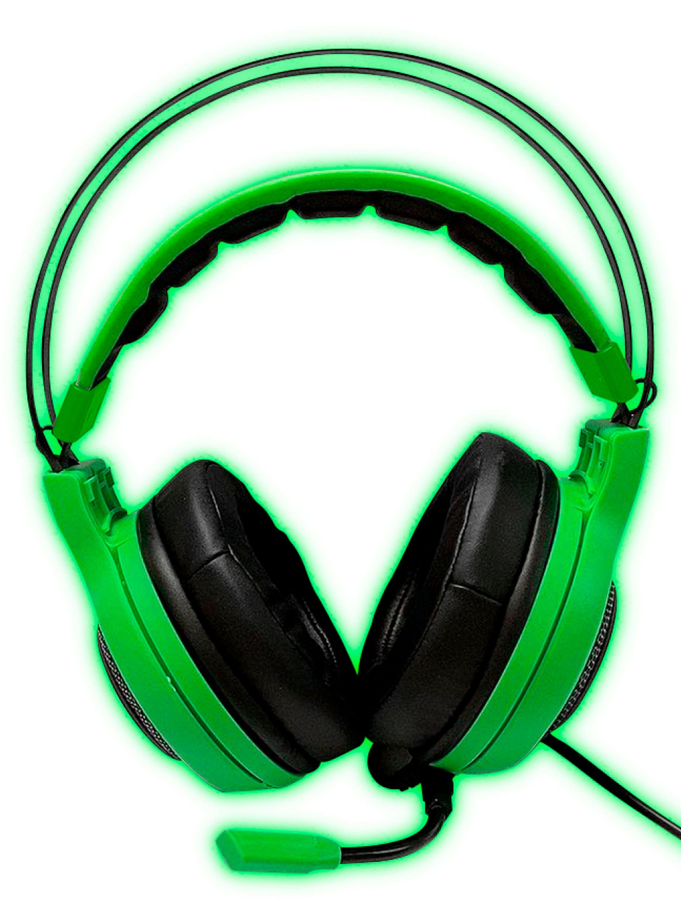 Audifono Gamer Con Microfono Conexión Auxiliar Y USB RX0027G-2