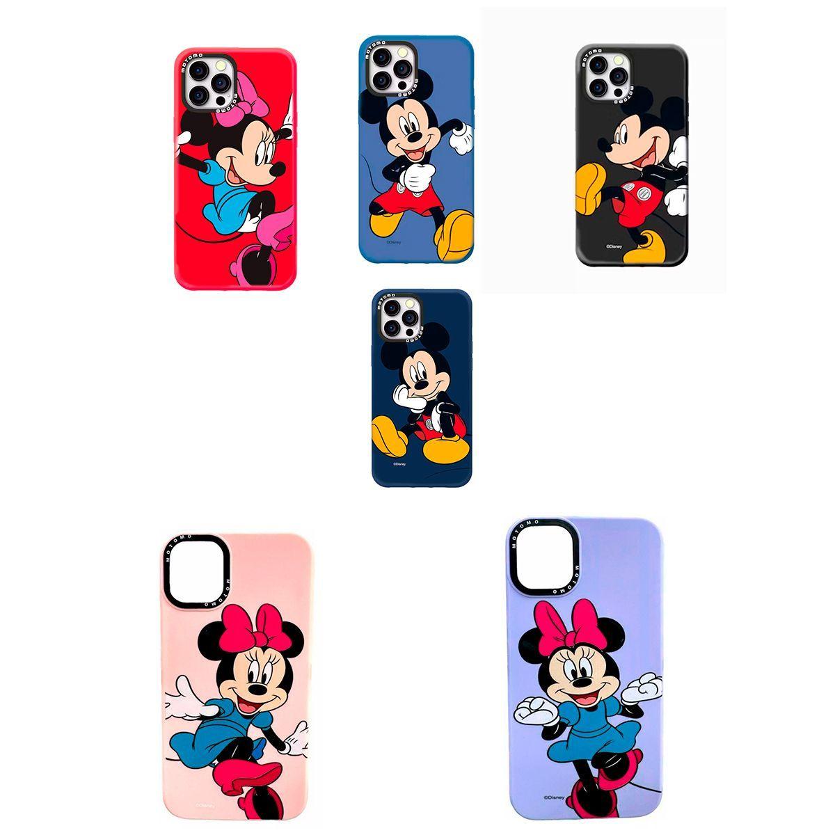 Carcasa Para iPhone 12 12 Pro Disney Minnie Rojo Go-2