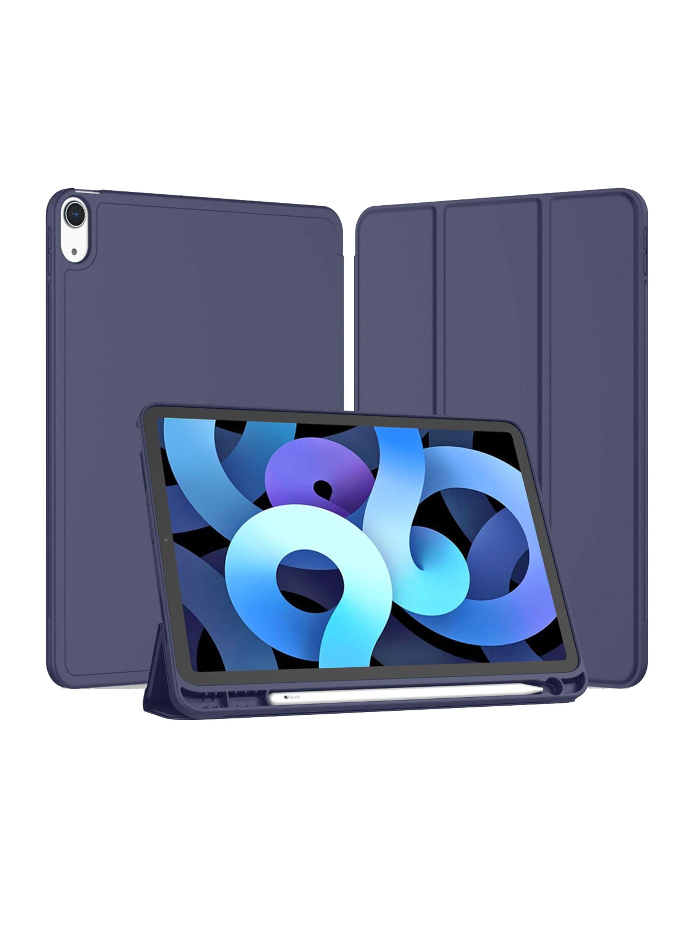 Carcasa Funda Smart Cover Para iPad Air 13 M2 2024 Azul-0