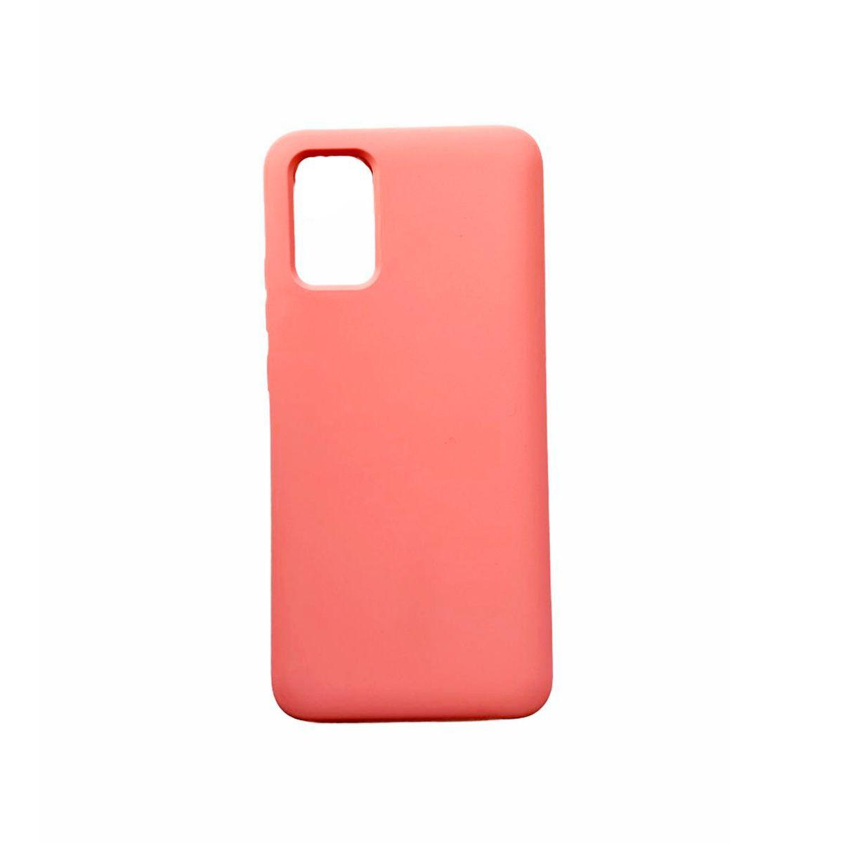 Carcasa Para Samsung A02S Goma Rosa-0