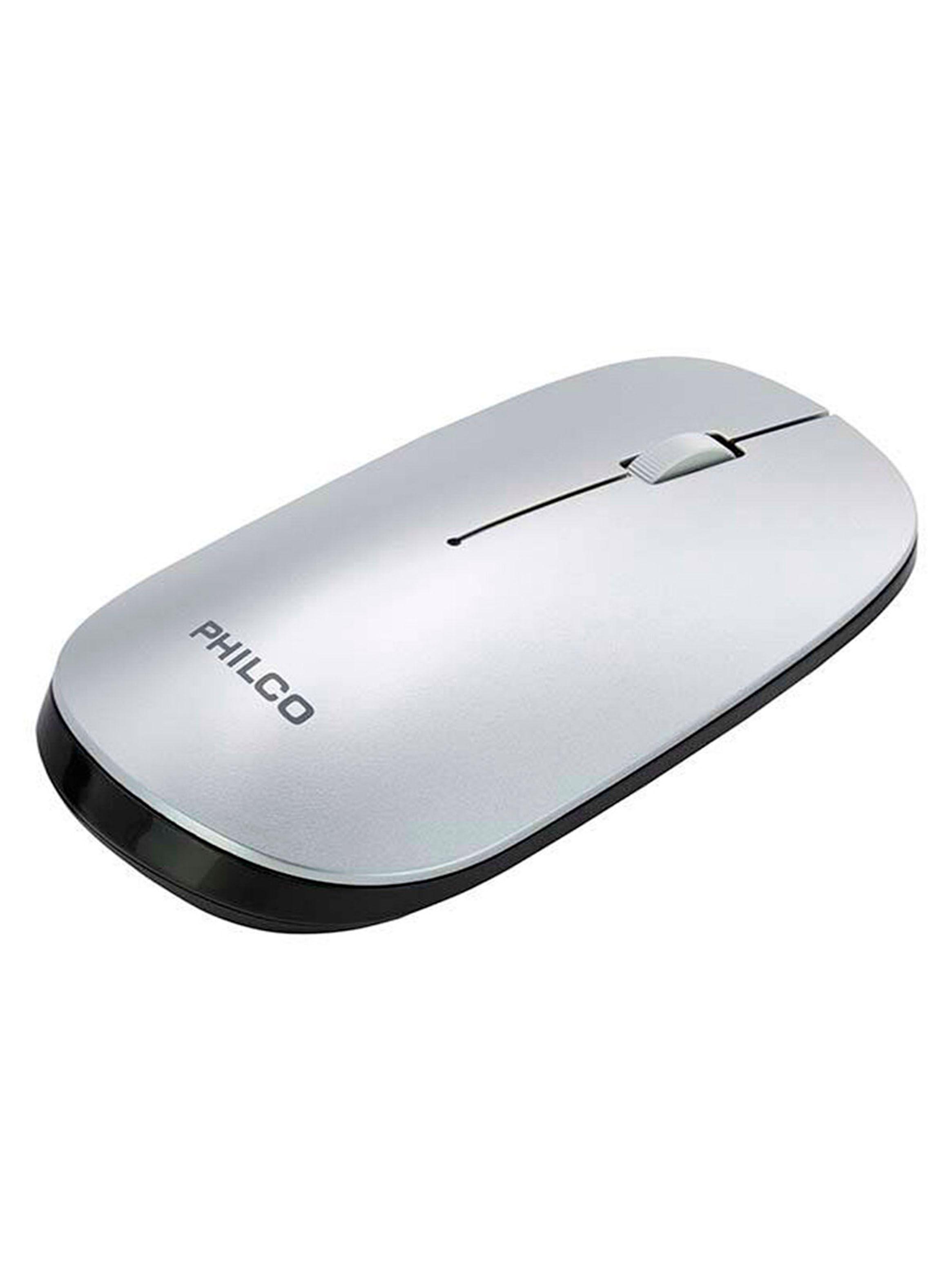 Mouse Inalámbrico Philco Con Receptor USB 7305 Gris-2