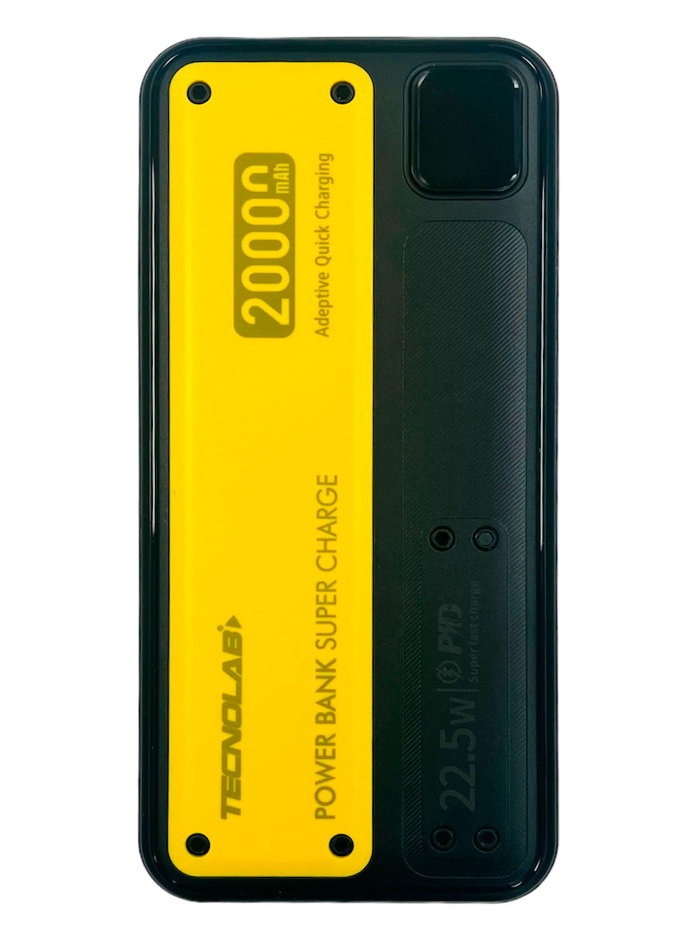 Bateria Externa Power Bank Carga Rapida 20000mah TL572 Negro-2