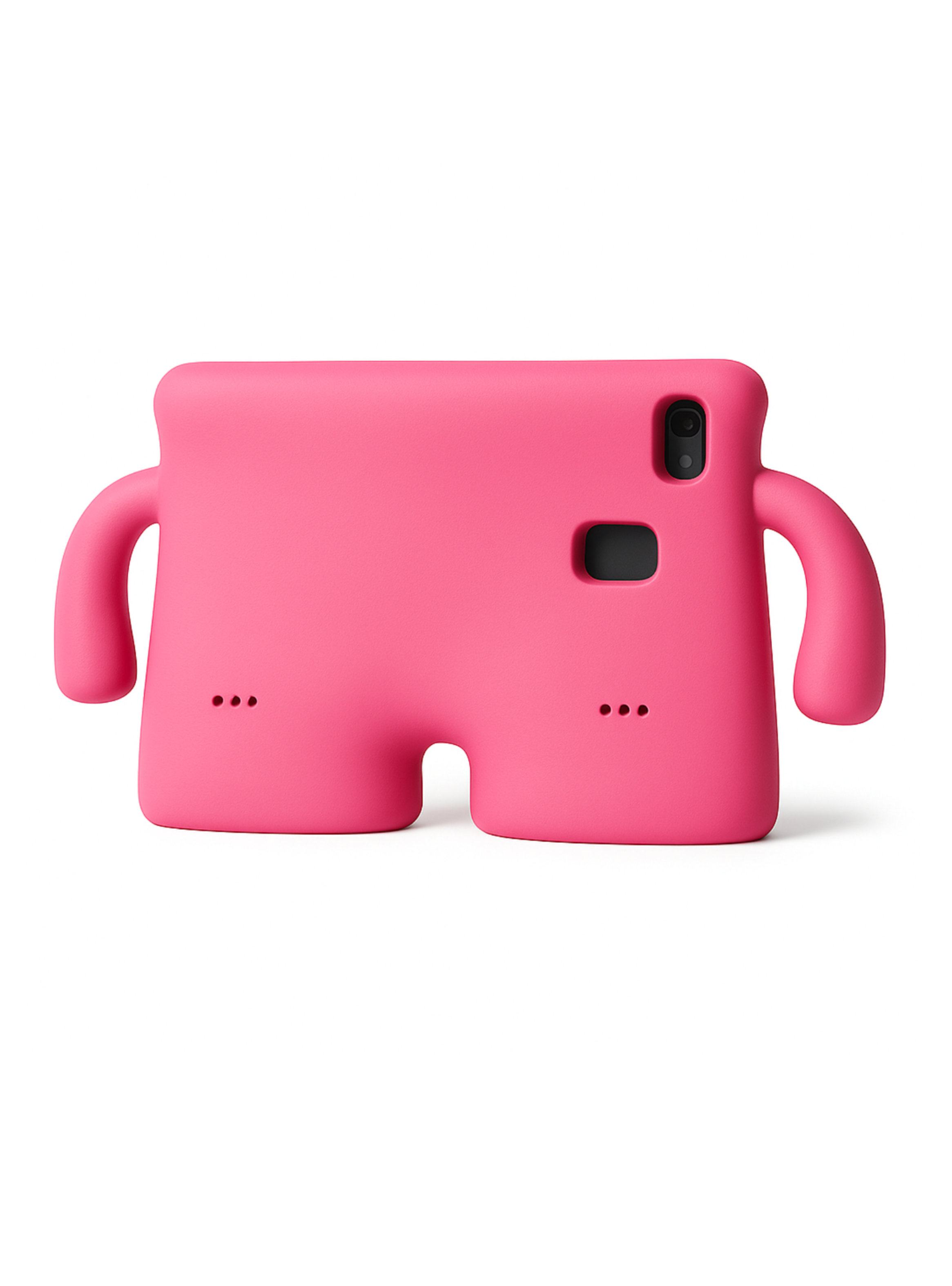 Funda Goma Antigolpes Niños Para Samsung A8 T290 Fucsia-3
