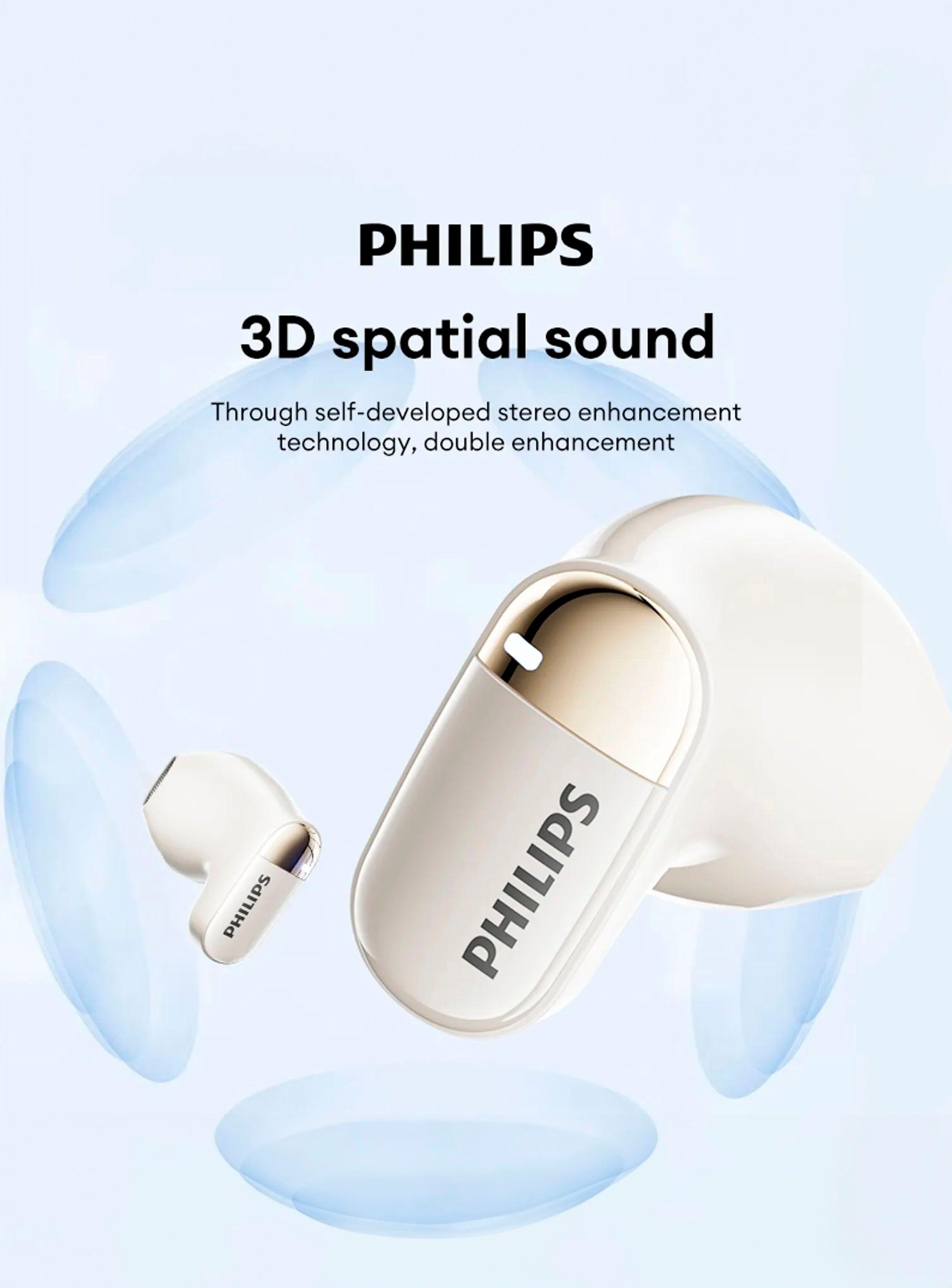 Audifonos Inalambricos Bluetooth Philips TAT2169 25hr Blanco-2