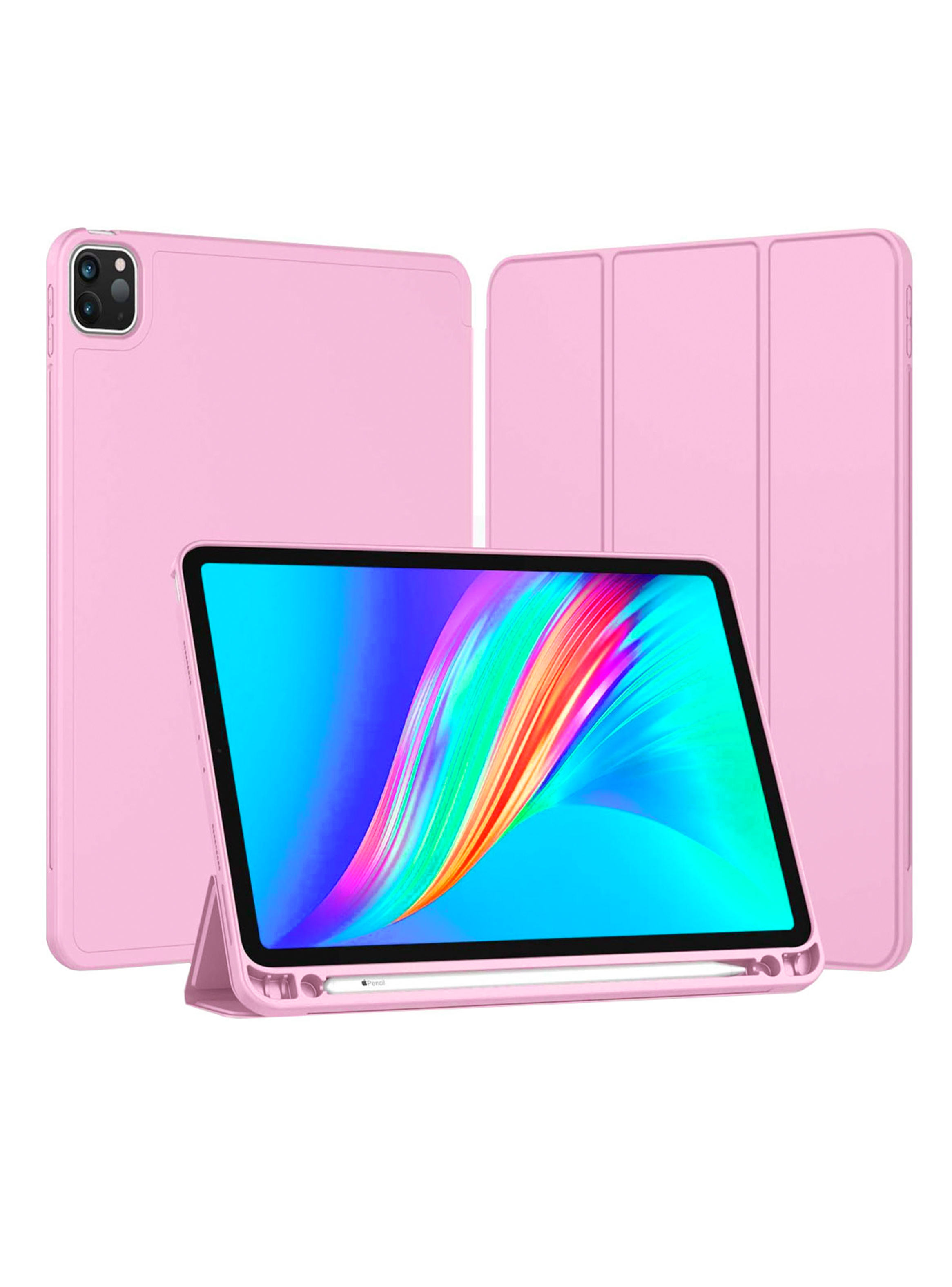 Funda SmartCover Para iPad 11 / iPad 11 Pro Con Ranura Lila-4