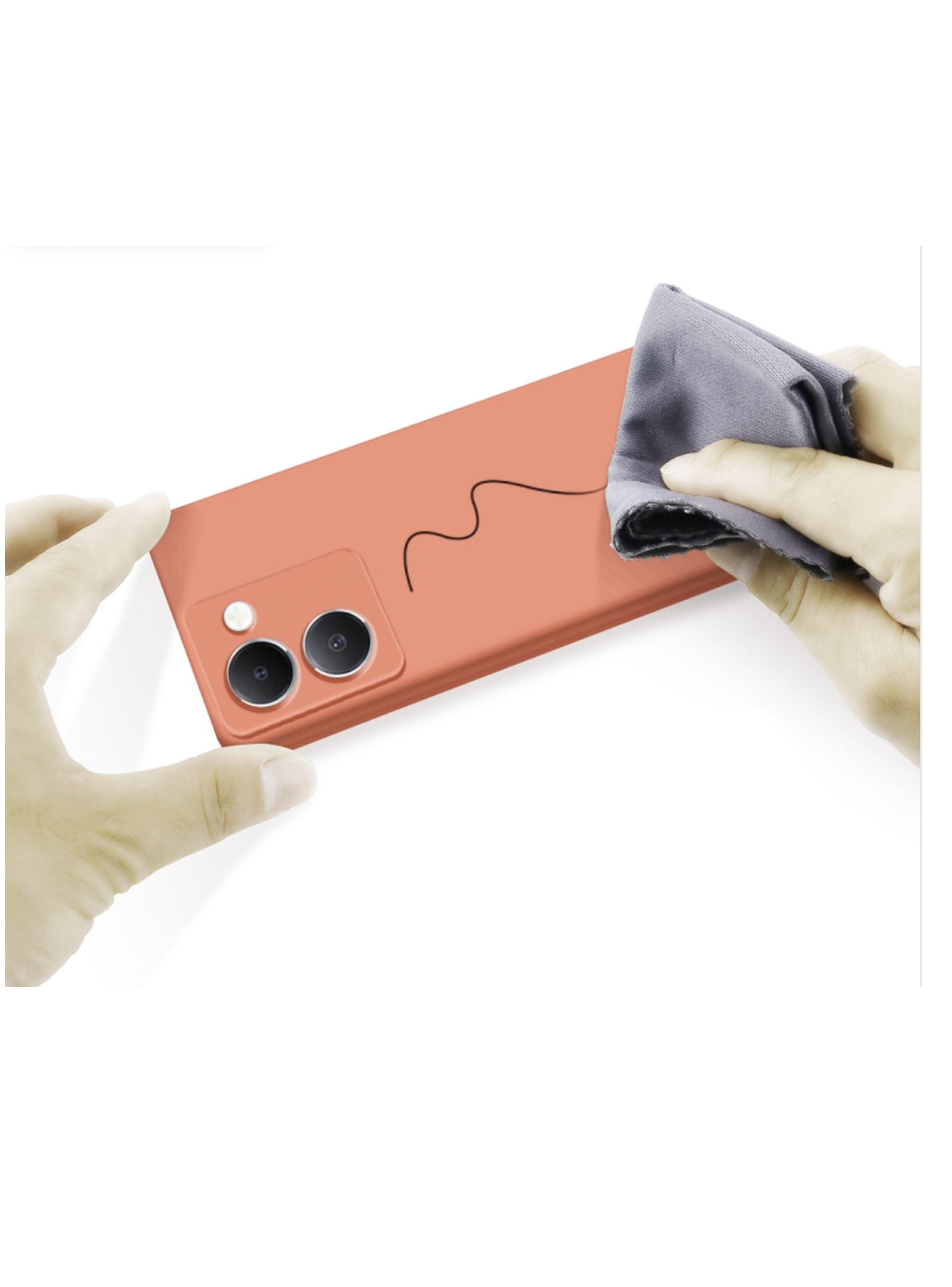 Carcasa Para Vivo Y36 5G Goma Rosado-2