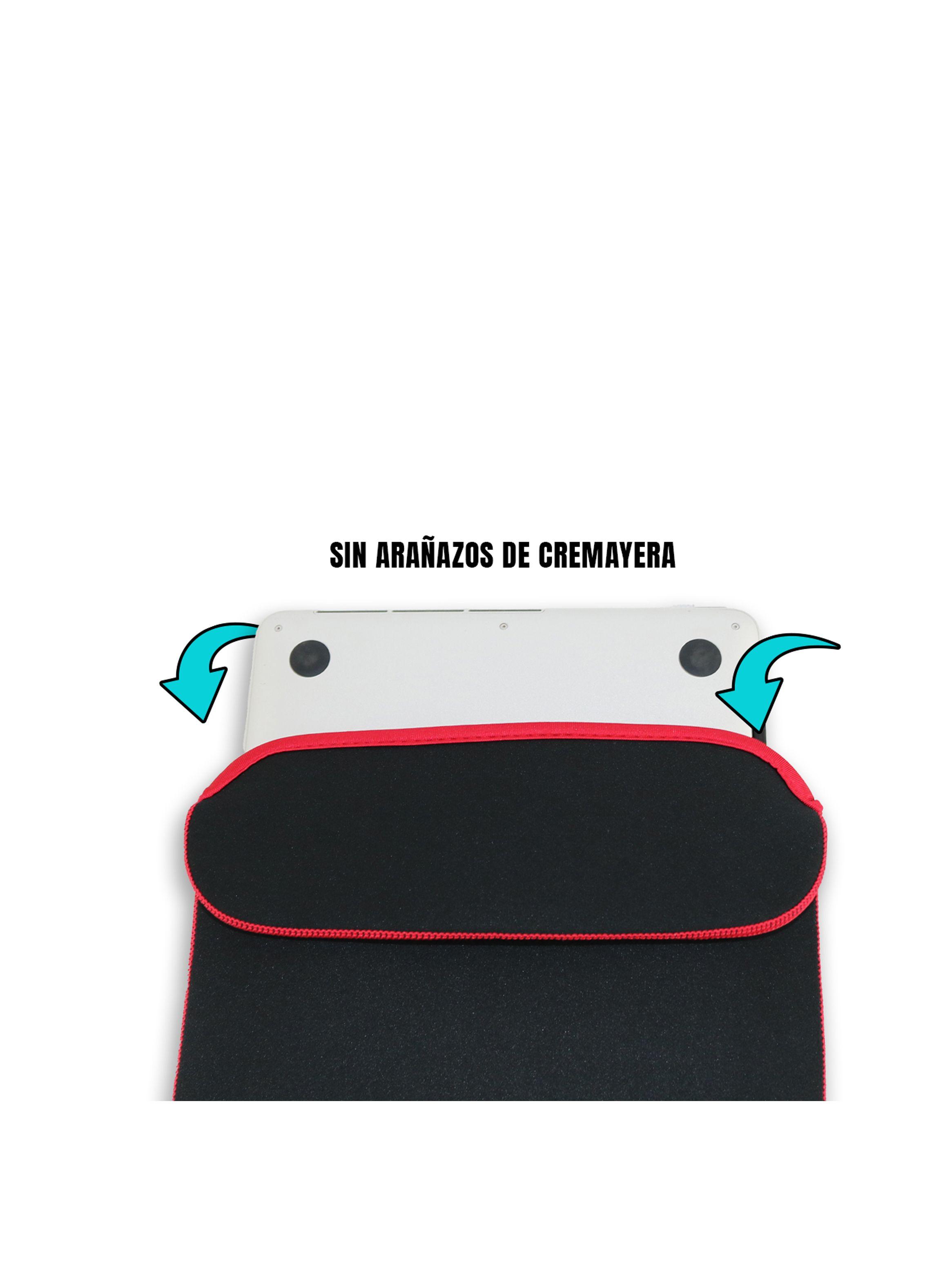 Funda Notebook 14 Pulgadas Universal Neopreno Rojo-1