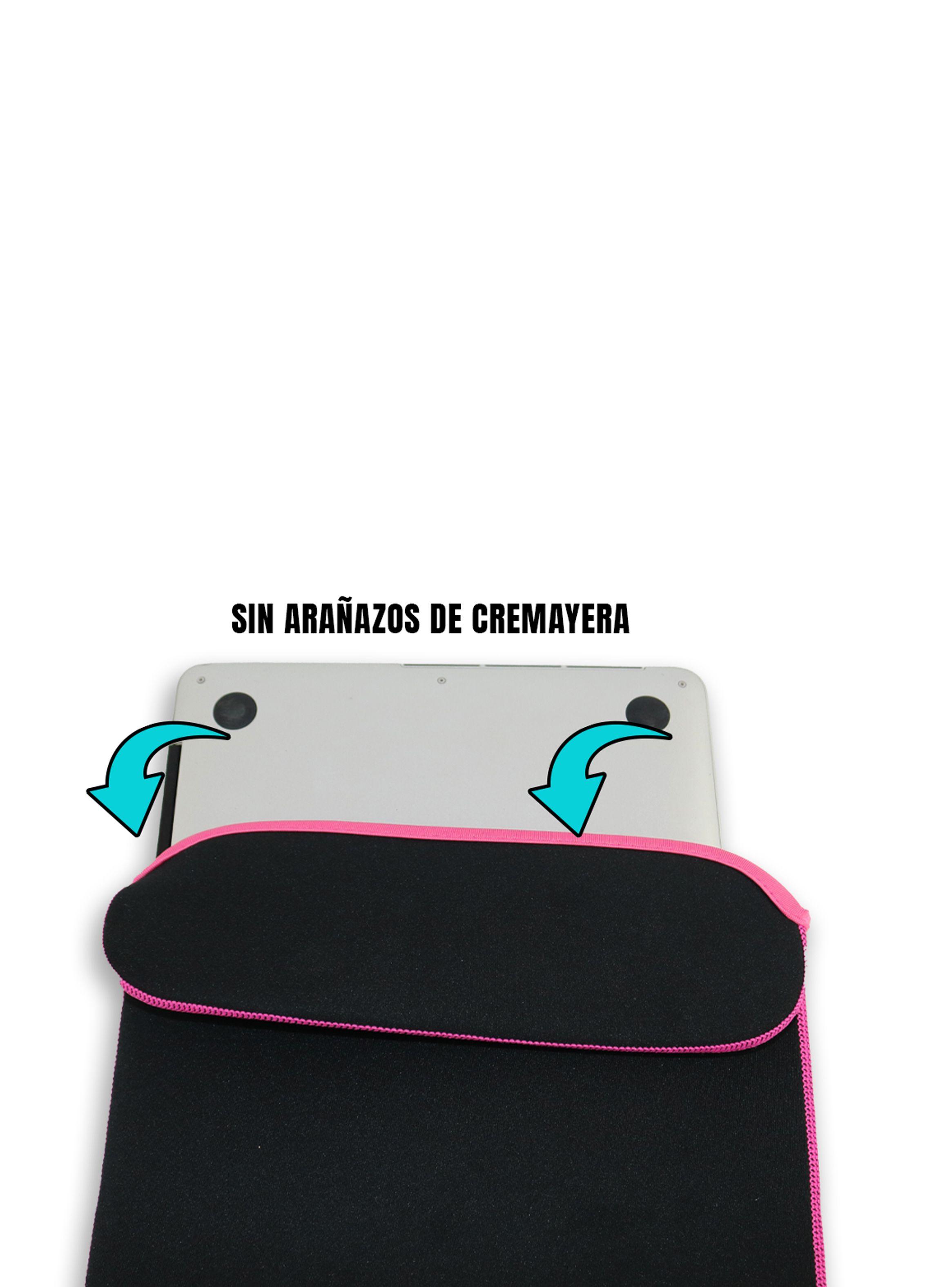 Funda Notebook 14 Pulgadas Universal Neopreno Rojo-3
