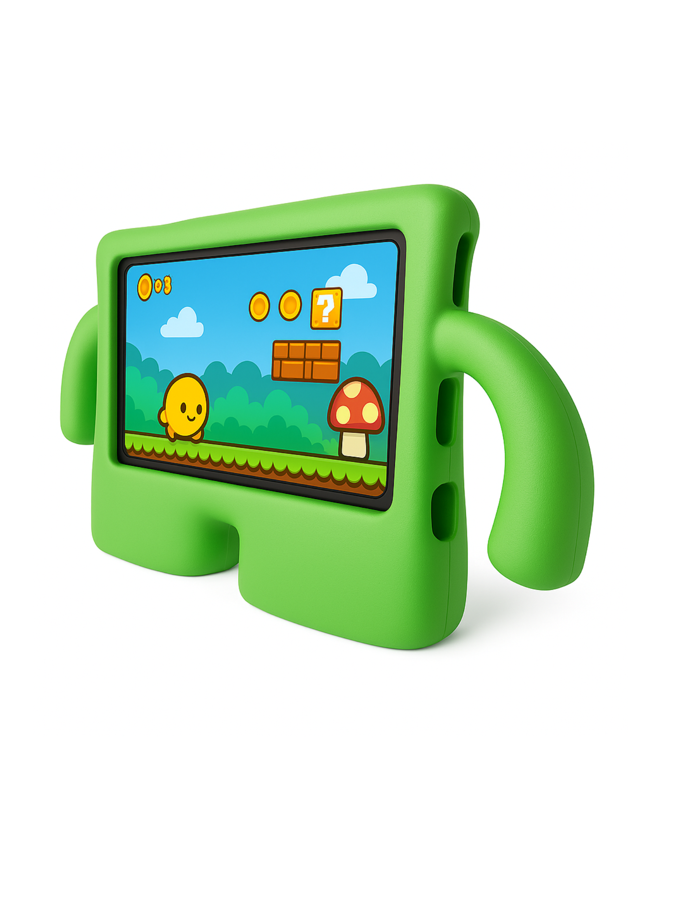 Funda Antigolpes Para Niños Para Lenovo M10 Plus X606 Verde-3