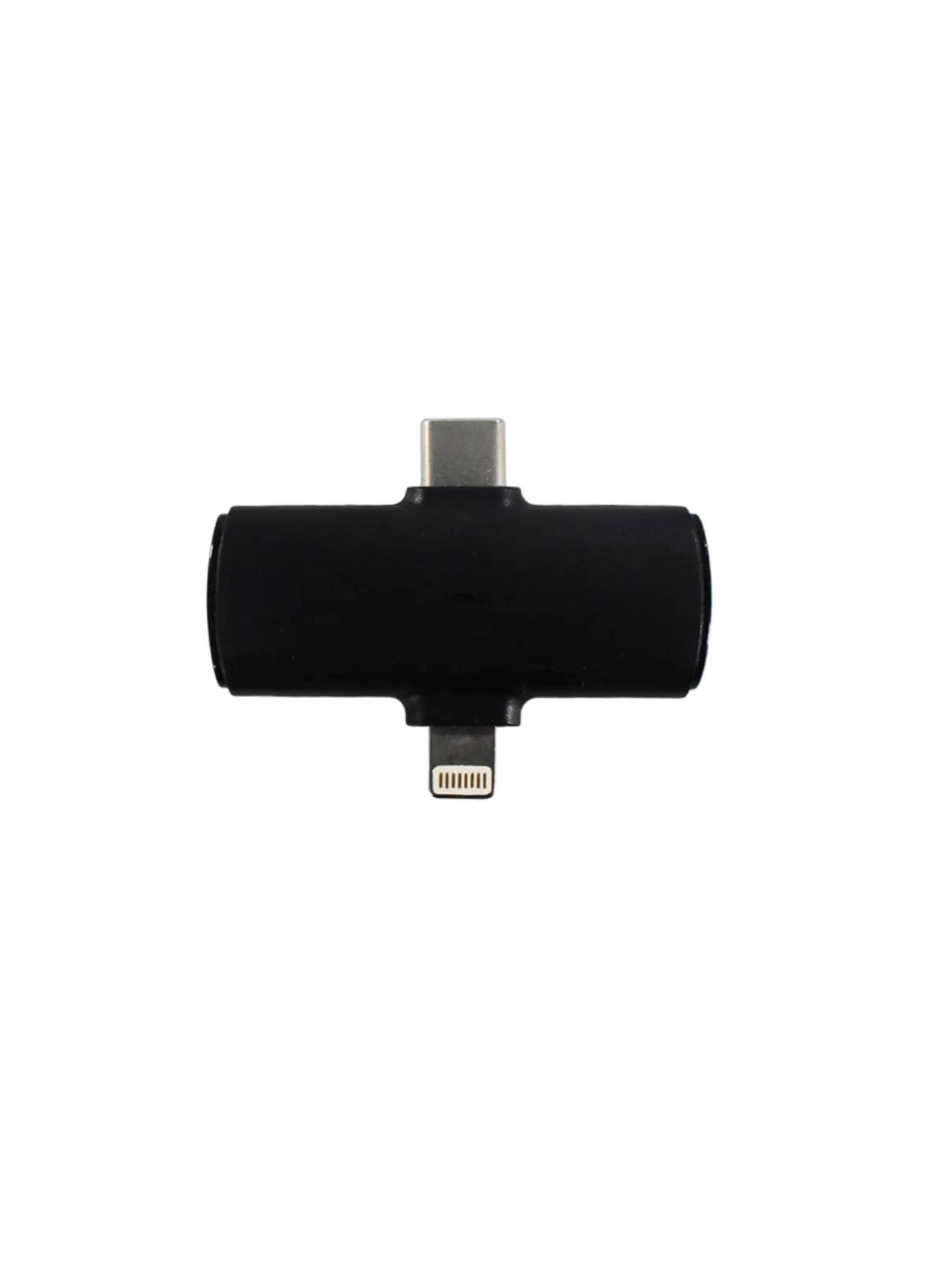Micrófono solapa inalámbrico 2e1 USB-C Compatible Con iPhone-2