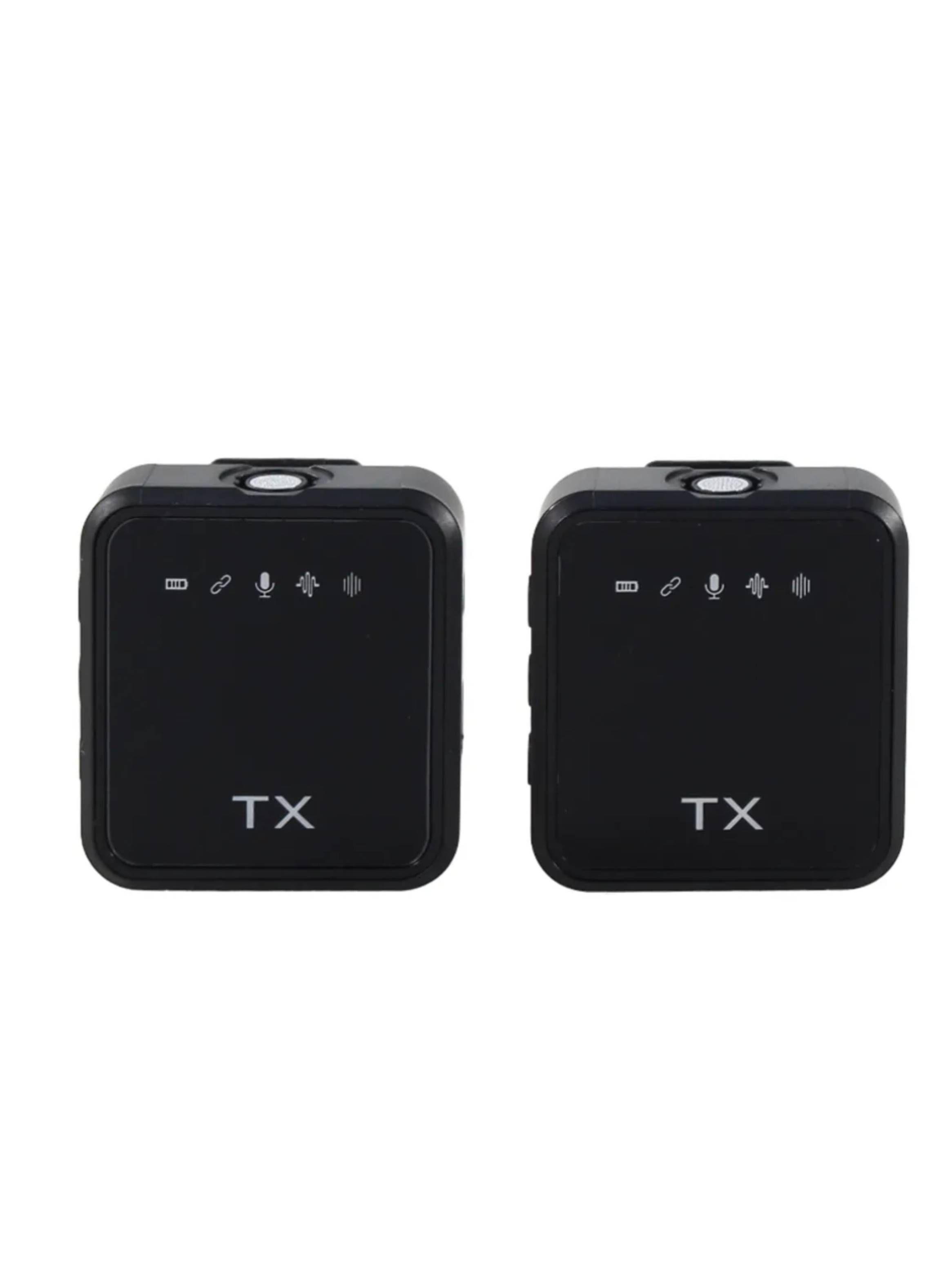 Micrófono solapa inalámbrico 2e1 USB-C Compatible Con iPhone-5