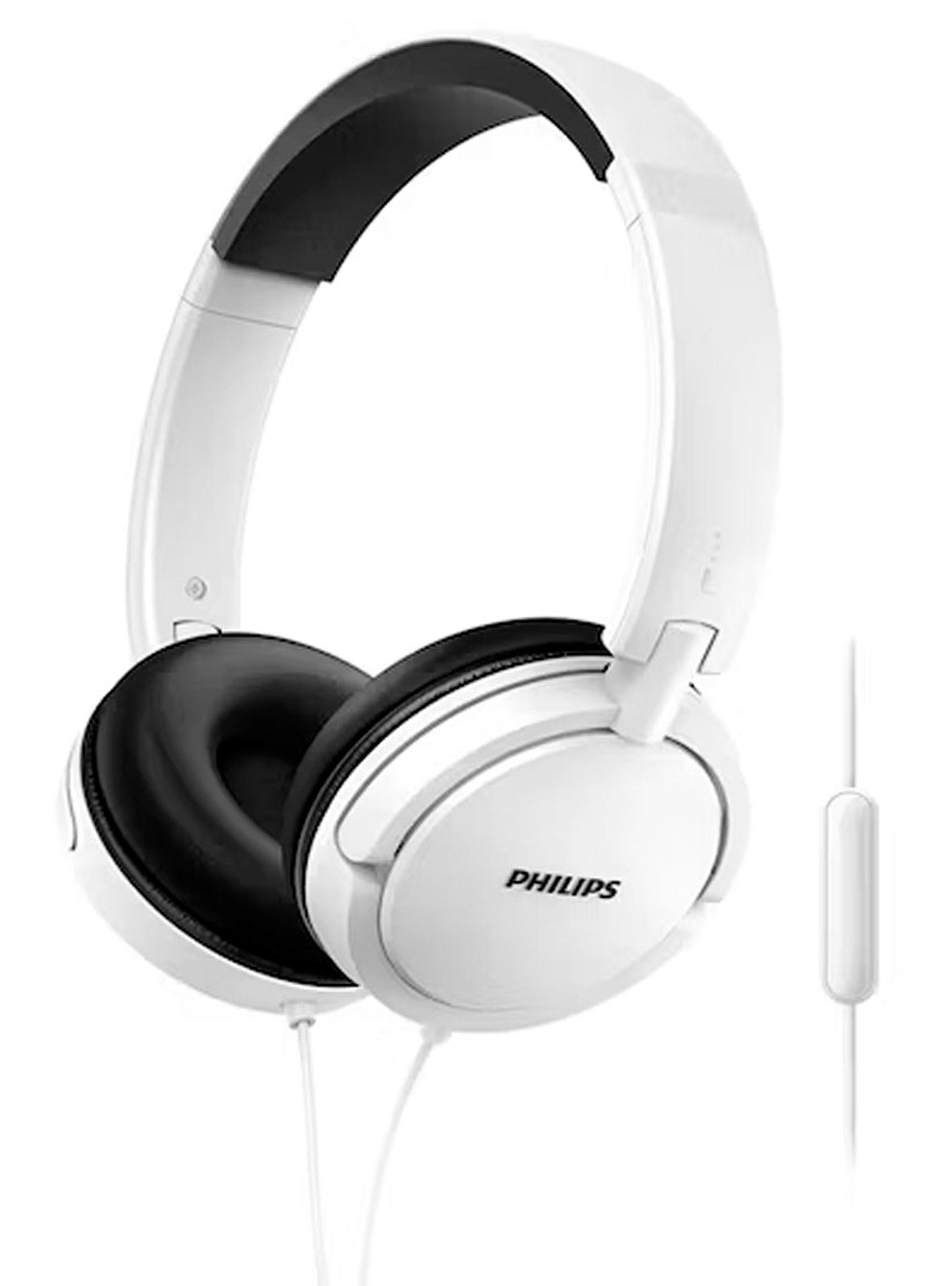 Audifonos Con Cable Philips Extra Bass 5005 Blanco-0