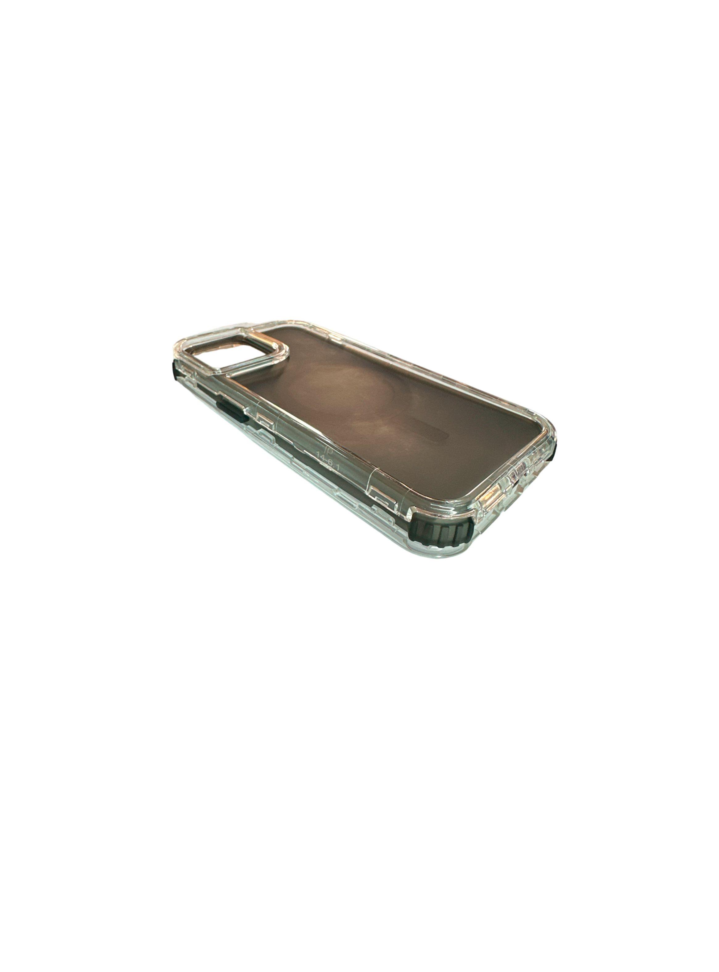 Carcasa Antigolpes 360 Para iPhone 14 13 Negro Fluor-3