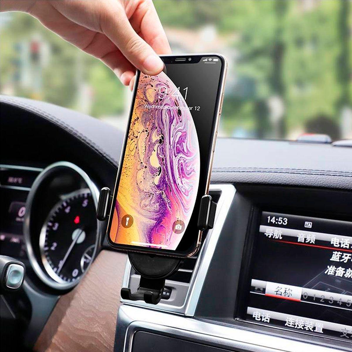 Soporte Para Auto Borofone BH11 Sujetadores Para Salida Aire-2