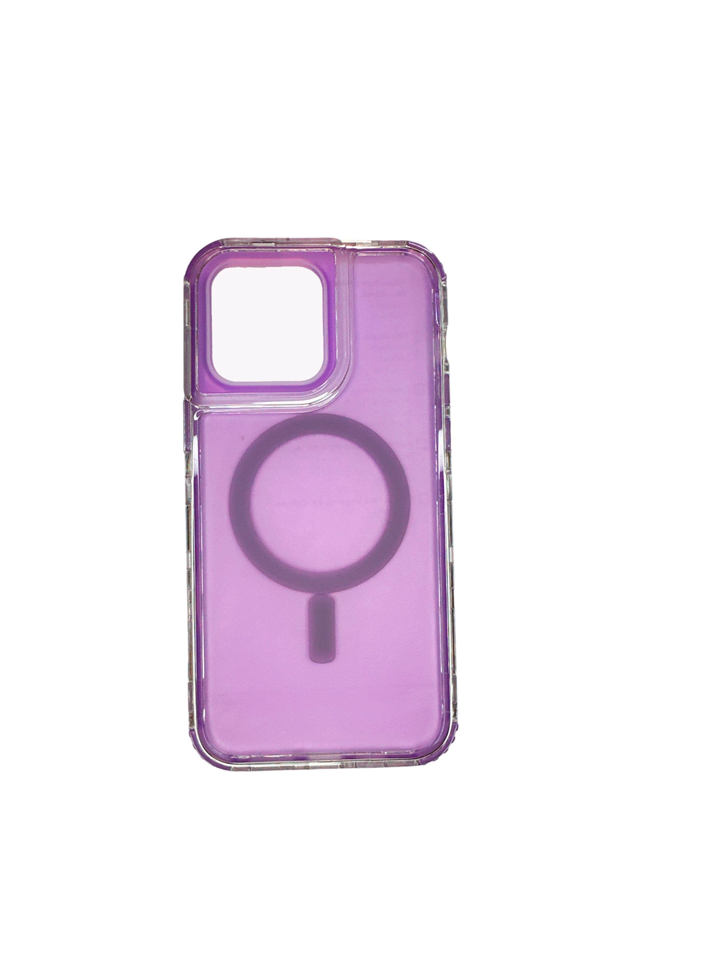 Carcasa Antigolpes 360 Para iPhone 14 Pro Max Lila Fluor-2