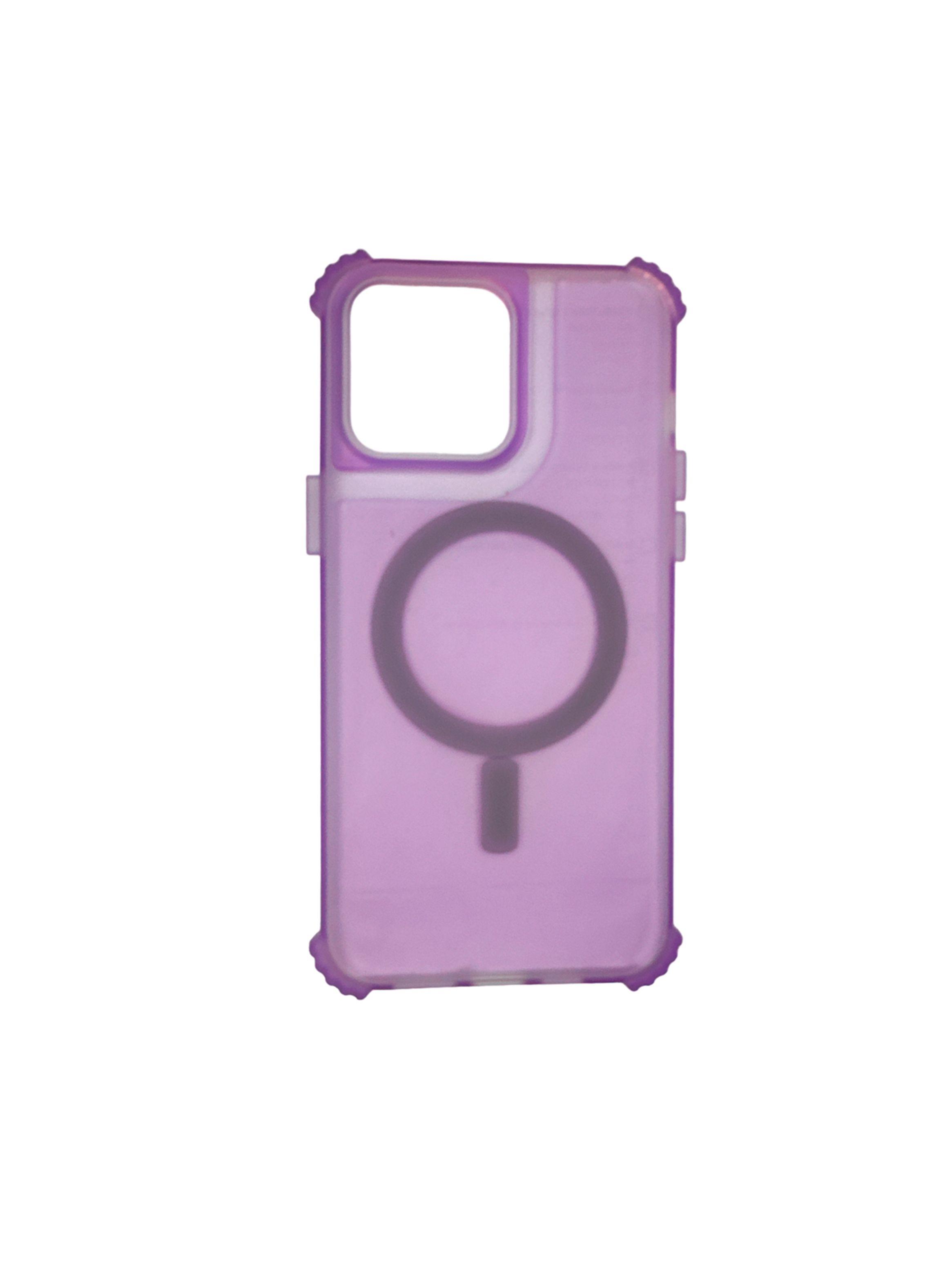 Carcasa Antigolpes 360 Para iPhone 14 Pro Max Lila Fluor-3