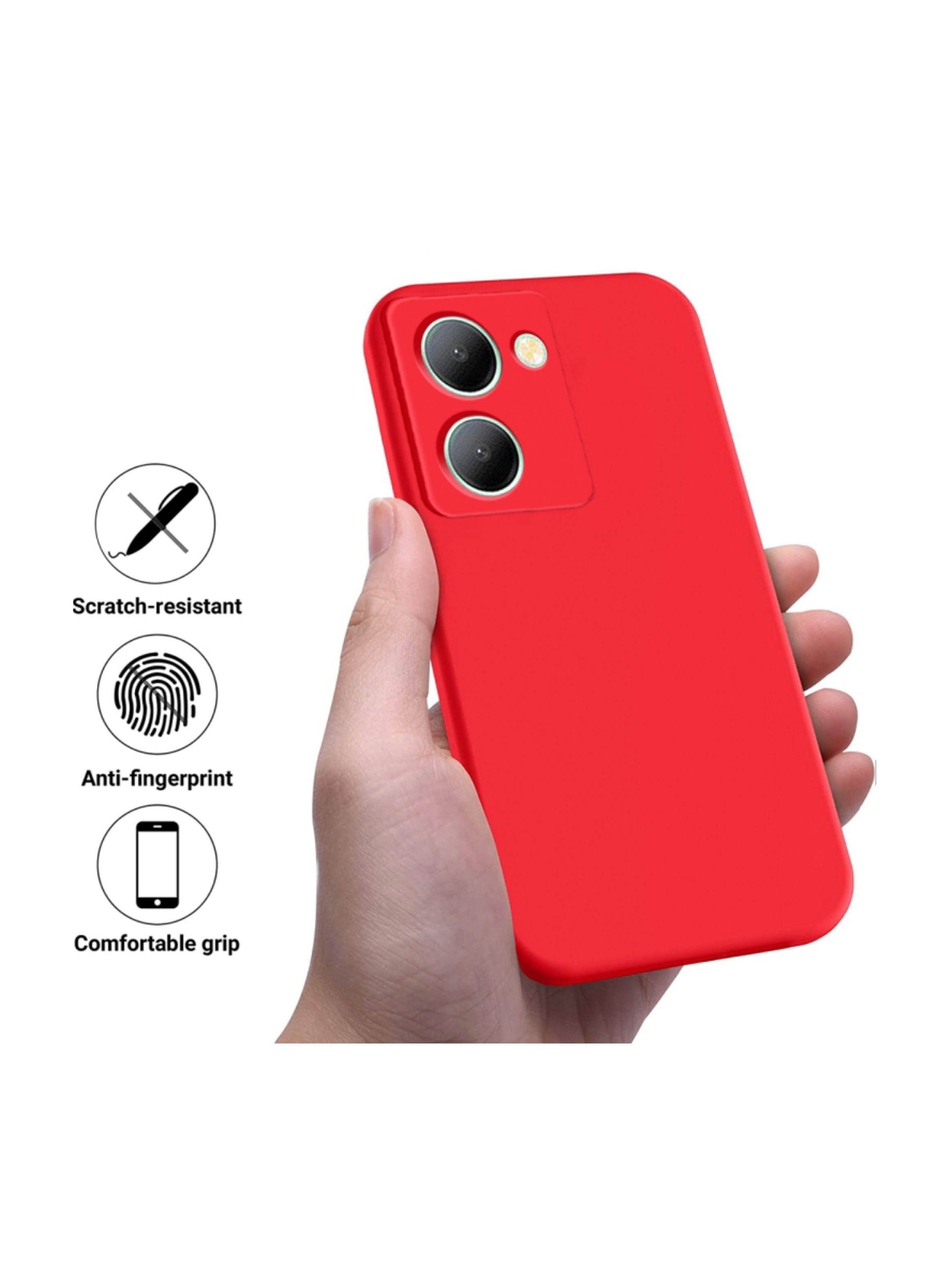 Carcasa Para Vivo Y36 5G Goma Negro-2