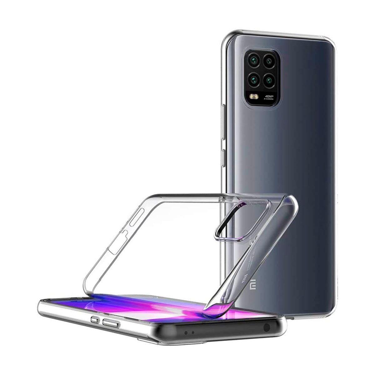 Carcasa Para Xiaomi Redmi Mi 10 Lite Transparente-1