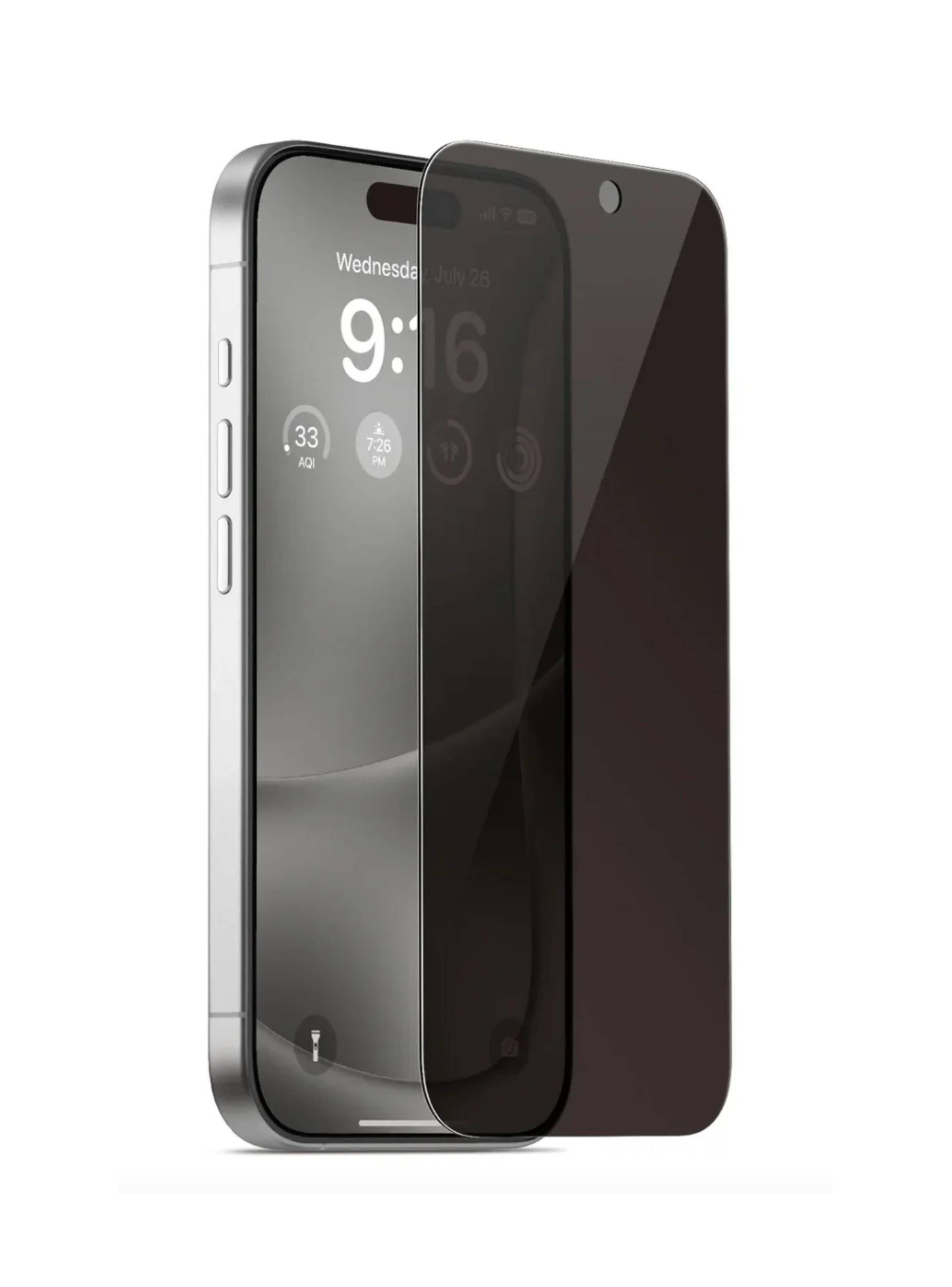 Mica Lamina Protectora De Pantalla Antiespía Para iPhone-1