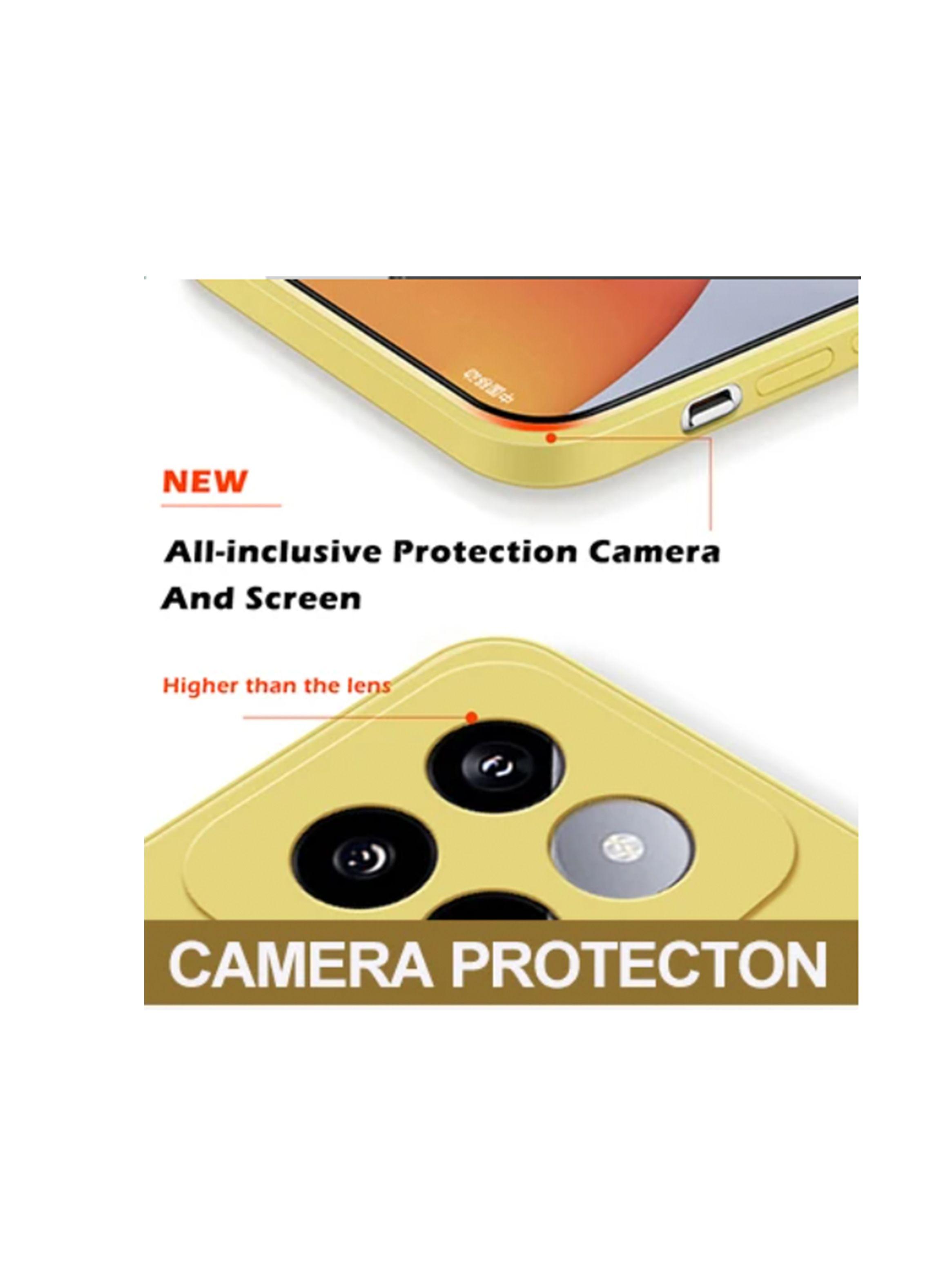 Carcasa Para Xiaomi 14 Pro Goma Rosado-2