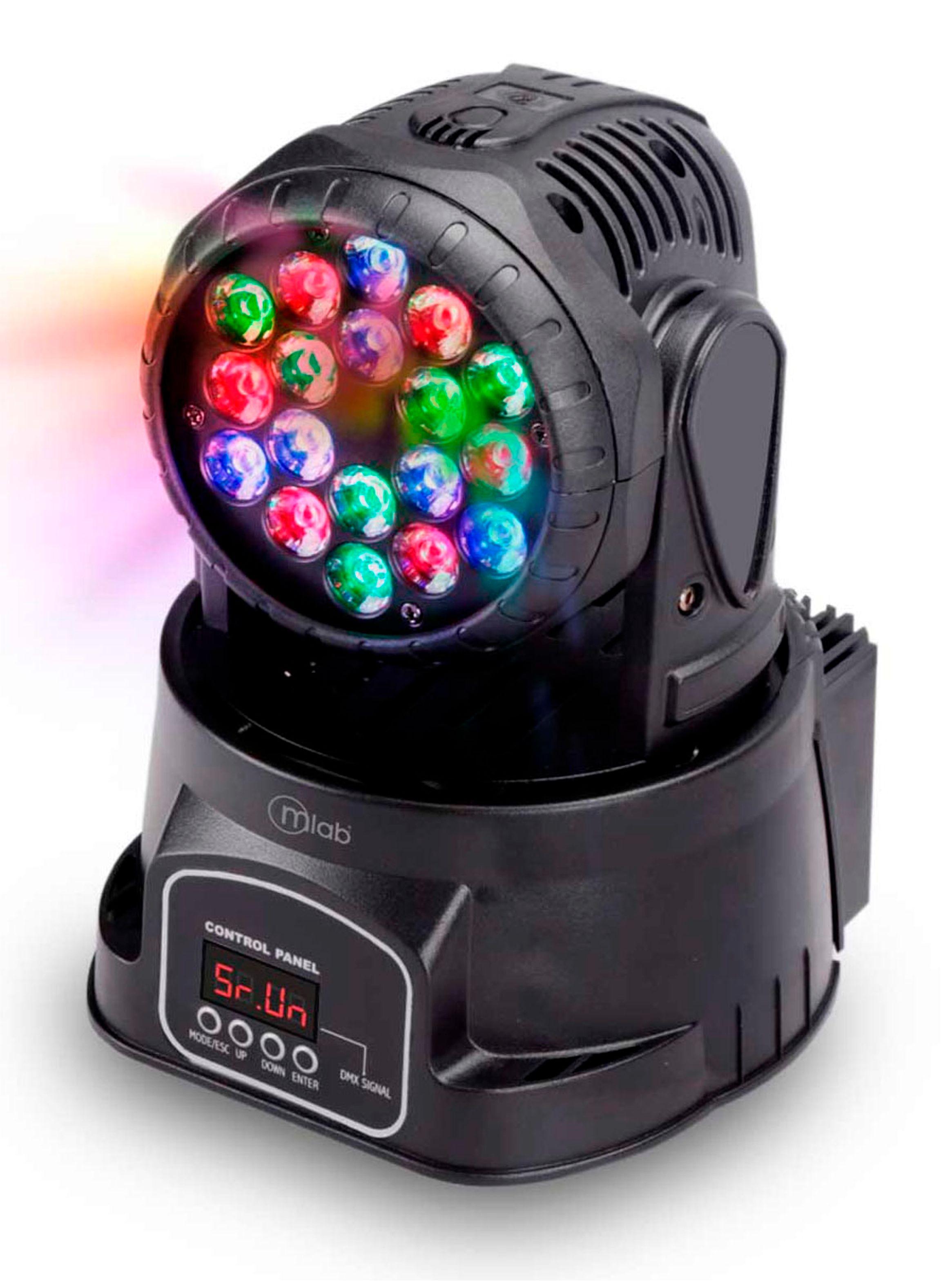 Luz Fiesta Robot LED Light RGB Wash Moving 8360-0