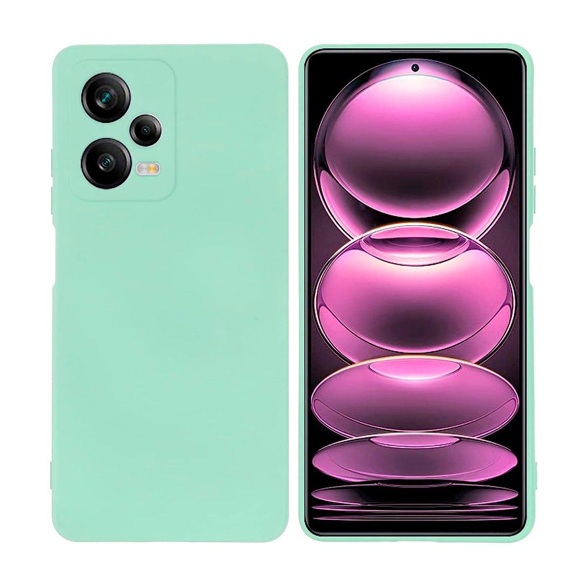 Carcasa Para Xiaomi Redmi Note 12 Pro / Note 12 Pro Plus Goma Turquesa-0