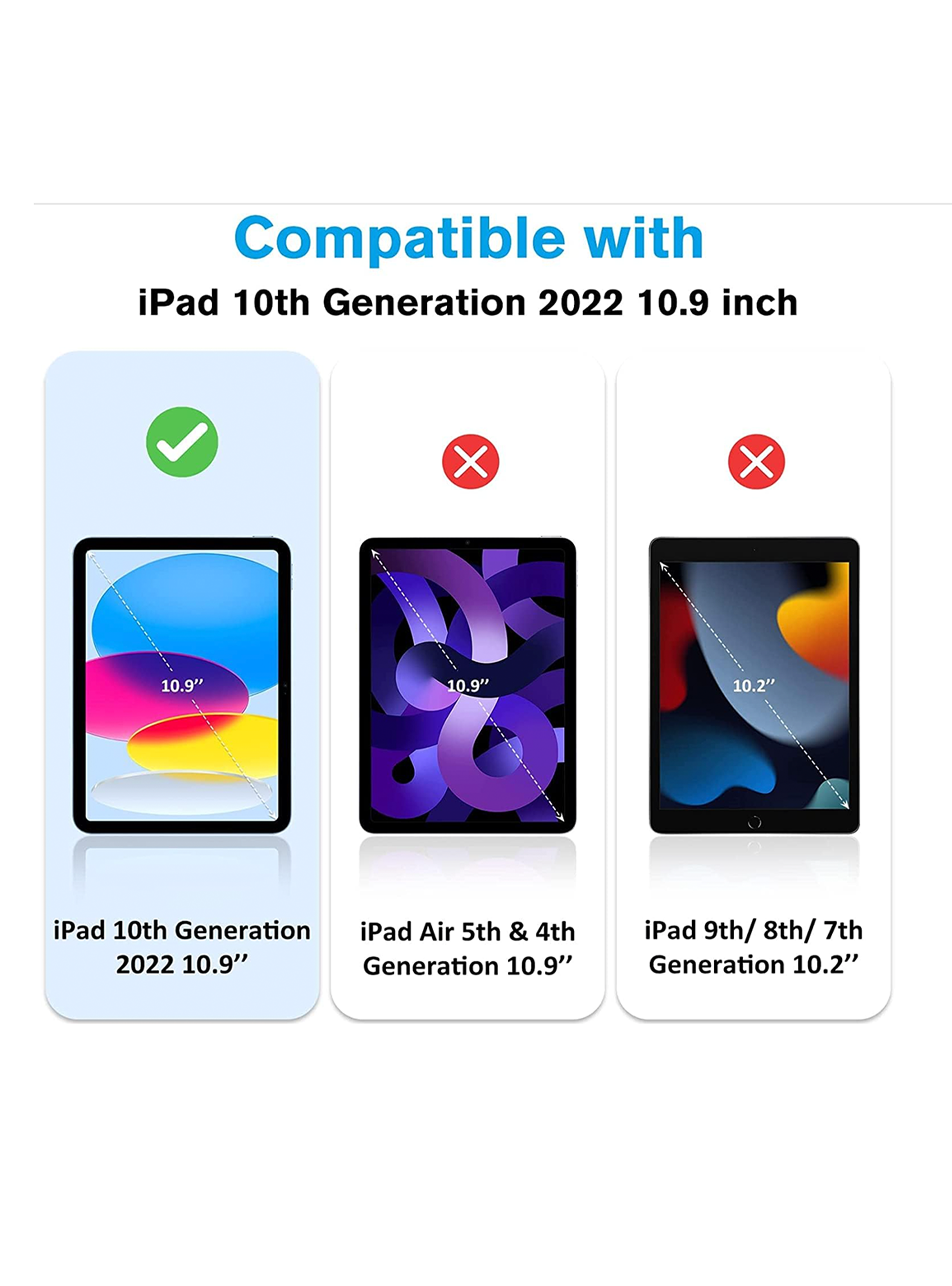 Funda Antigolpe 360 Para IPad 10.9 Decima Gene Lamina Vidrio-4