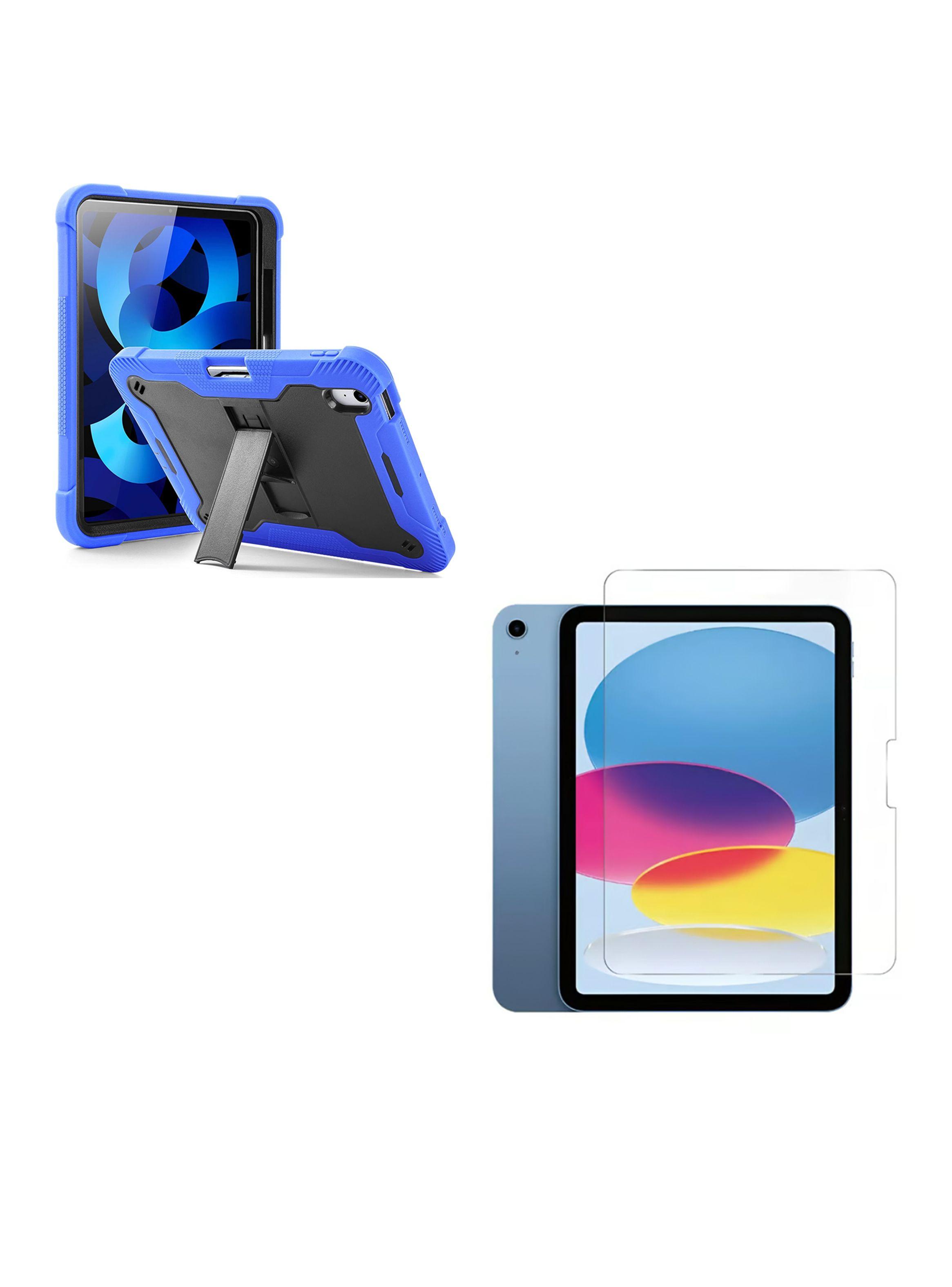 Funda Antigolpe 360 Para IPad 10.9 Decima Gene Lamina Vidrio-0