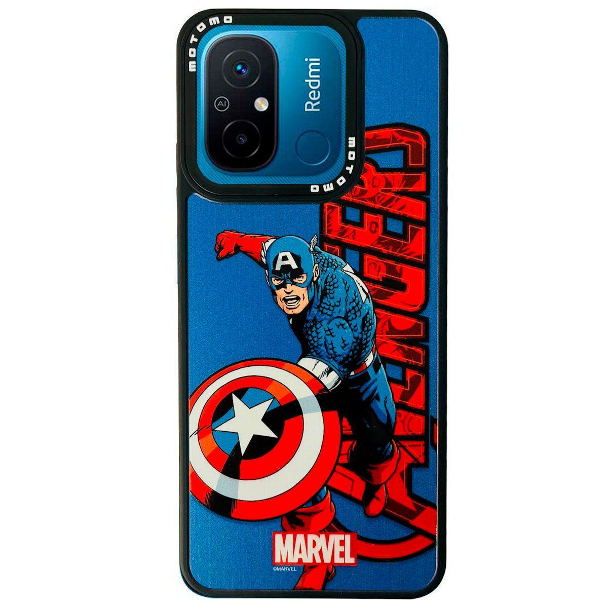 Carcasa Para Xiaomi Redmi Note 12 Pro Marvel Capitan America-0