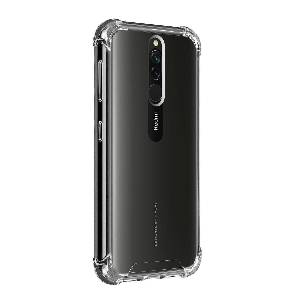 Carcasa Para Xiaomi Mi 8/8A Transparente Reforzada-0
