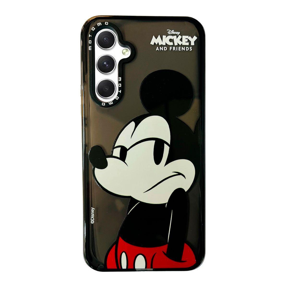 Carcasa Para Samsung S23 Mickey Y Minnie Disney Negro-0